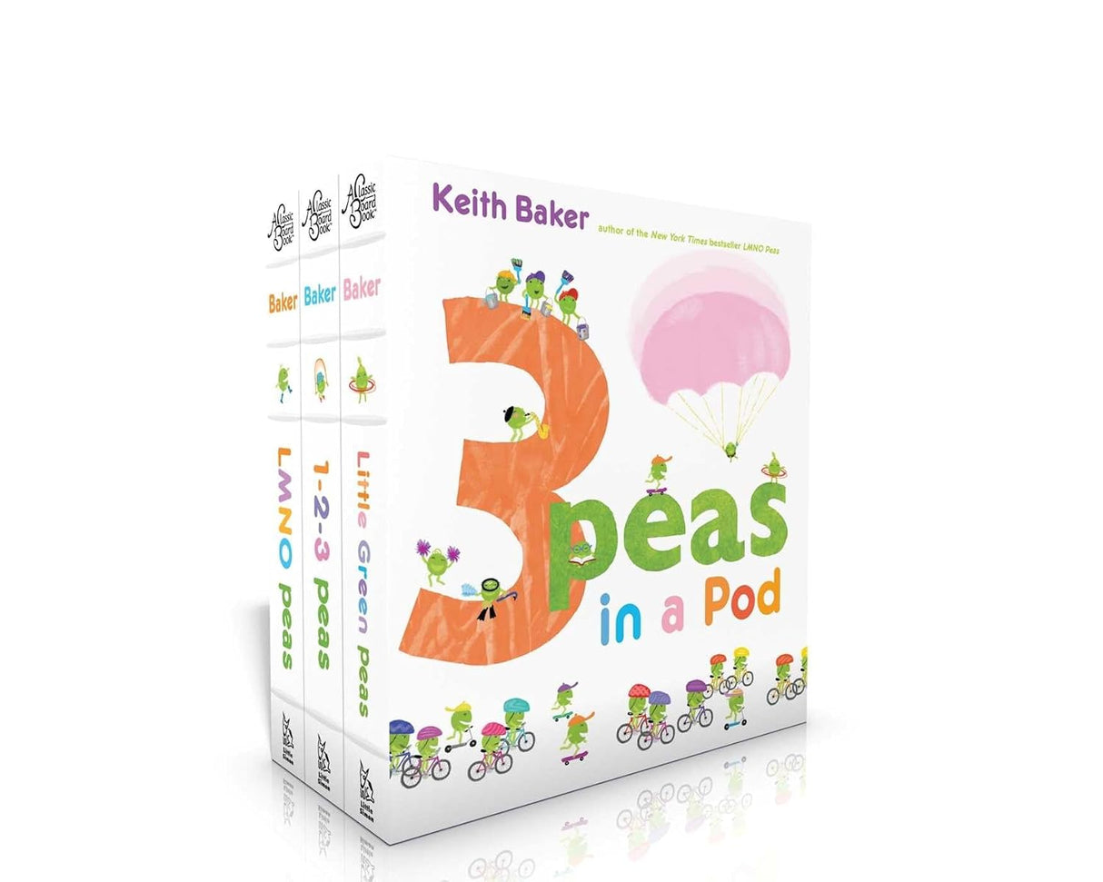 3 Peas in a Pod: LMNO Peas; 1-2-3 Peas; Little Green Peas