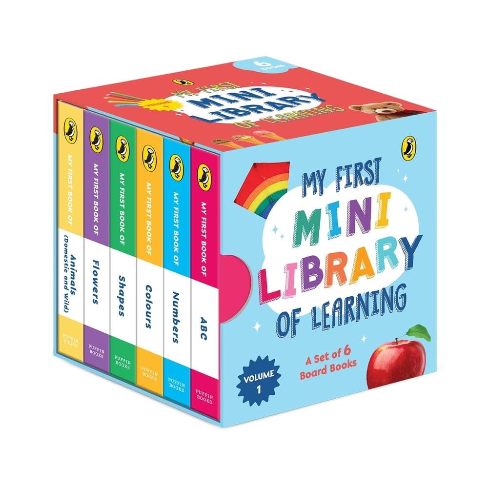 My First Mini Library of Learning Volume 1: Alphabets