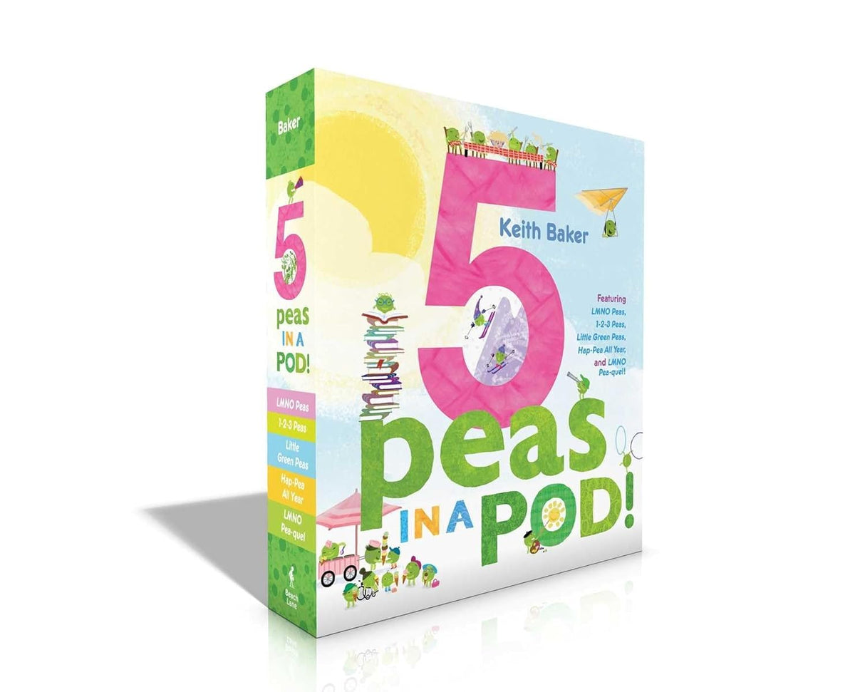 5 Peas in a Pod!: LMNO Peas; 1-2-3 Peas; Little Green Peas; Hap-Pea All Year; LMNO Pea-Quel