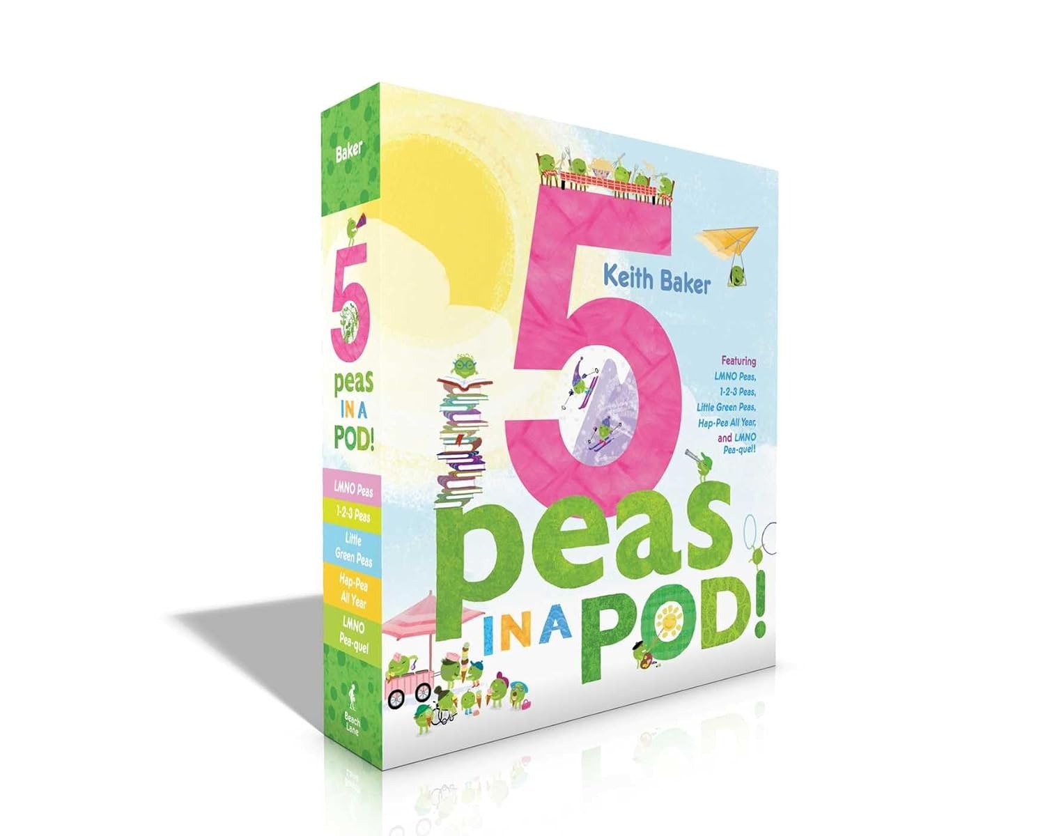 5 Peas in a Pod!: LMNO Peas; 1-2-3 Peas; Little Green Peas; Hap-Pea All Year; LMNO Pea-Quel