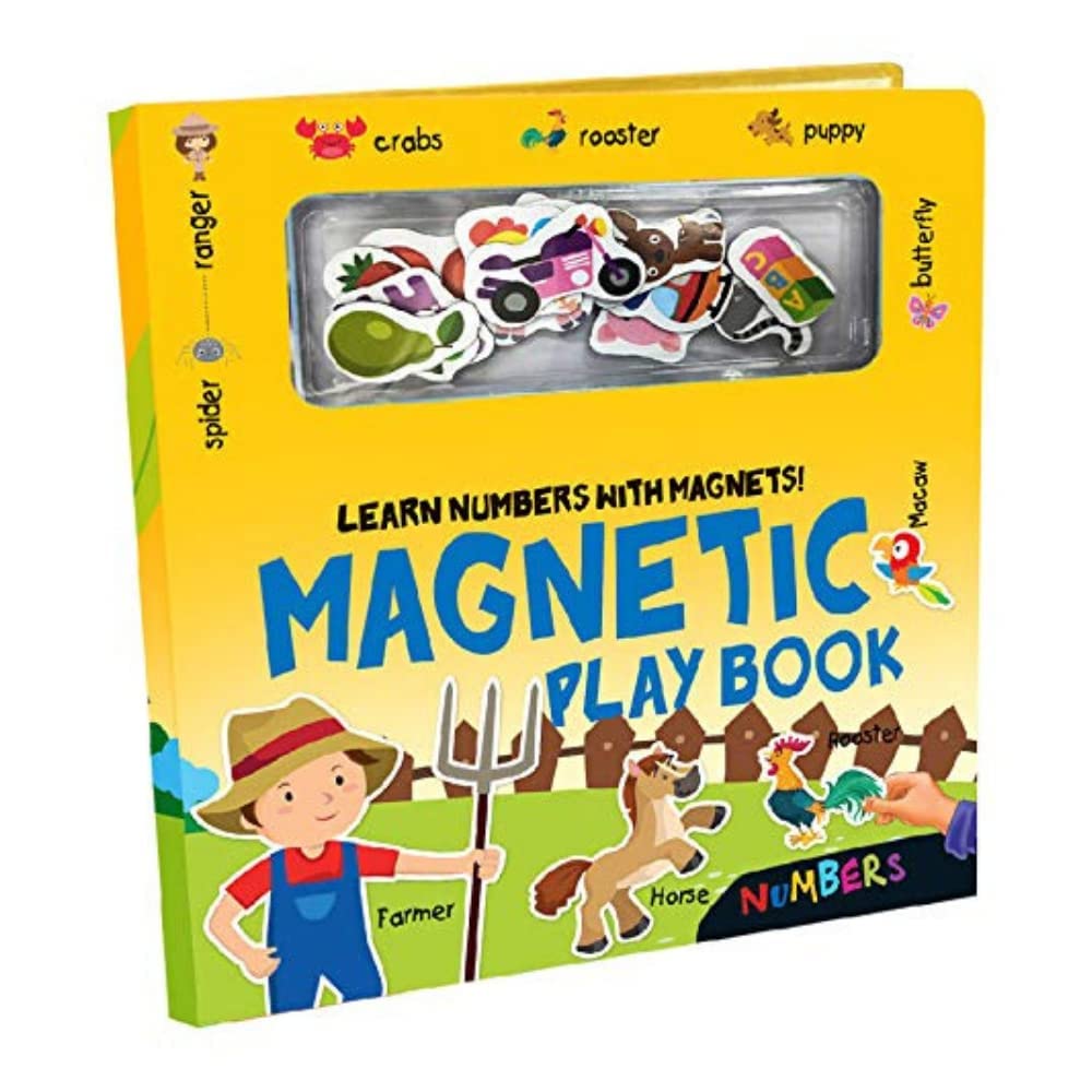 Learn Numbers Magnetic Play Book