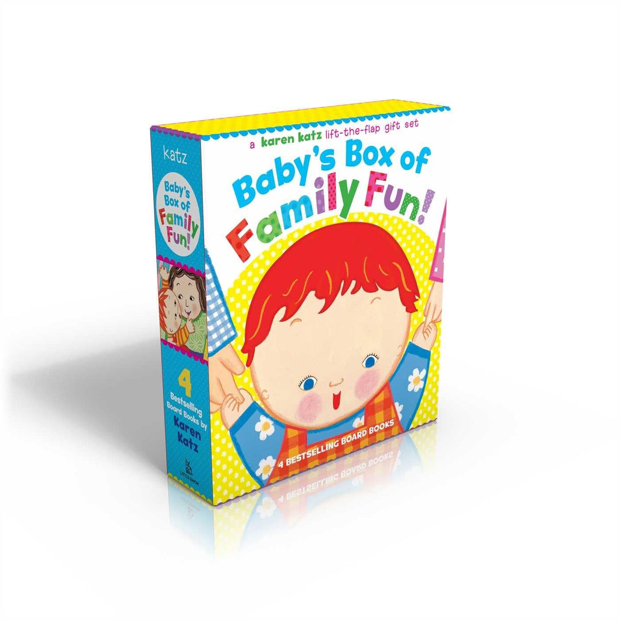 Baby's Box of Family Fun: A 4-Book Lift-the-Flap Gift Set: Where Is Baby's Mommy?; Daddy and Me; Grandpa and Me, Grandma and Me
