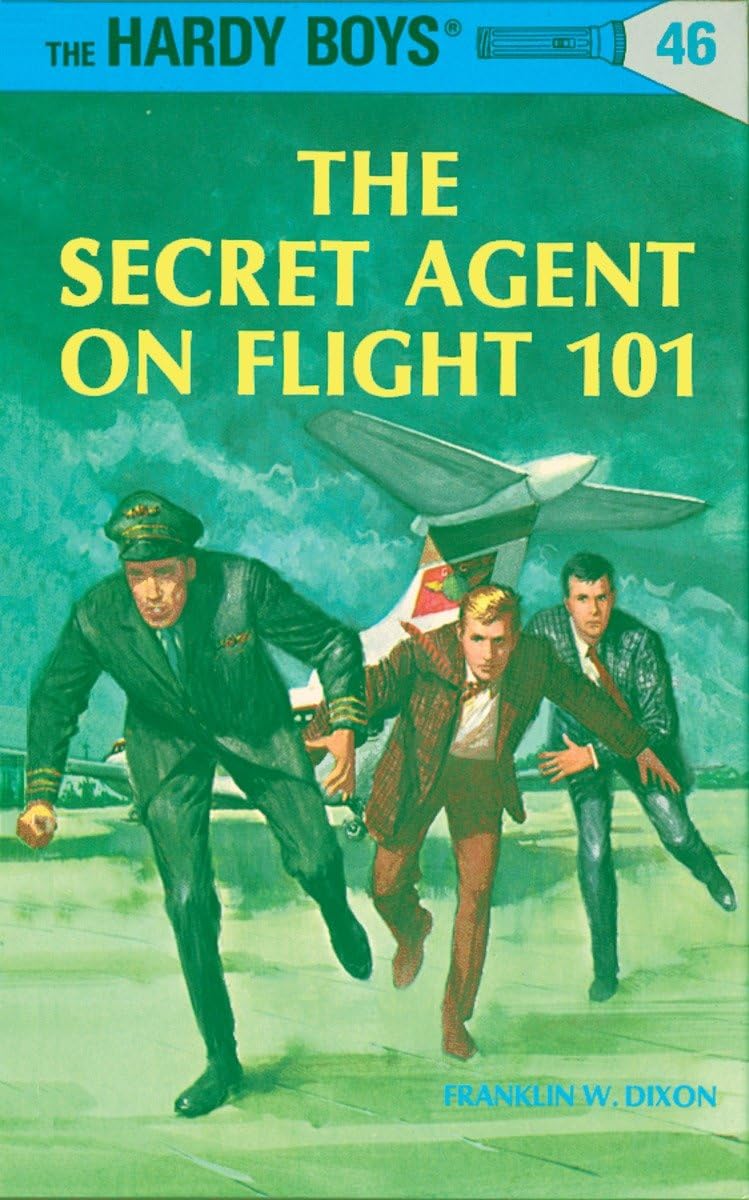 The Secret Agent on Flight 101: Hardy Boys #46