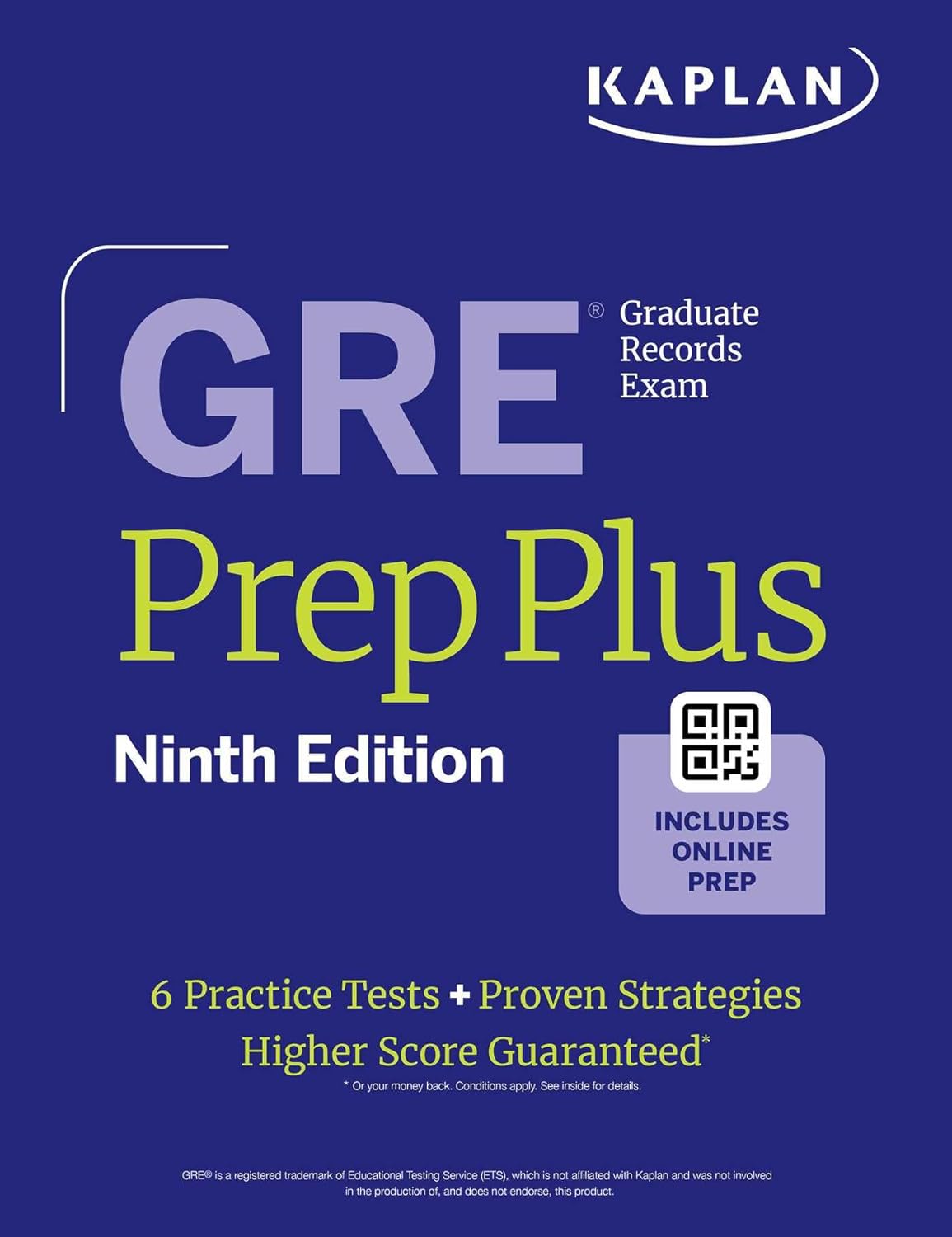 Kaplan Gre Prep Plus 2025