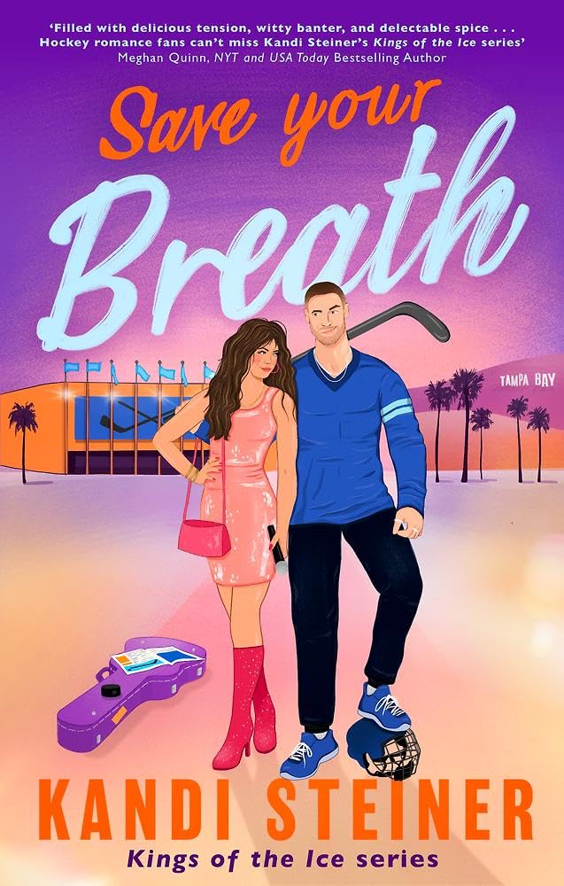 Save Your Breath: a Steamy Fake Engagement Popstar X Hockey Romance (kings of the Ice)