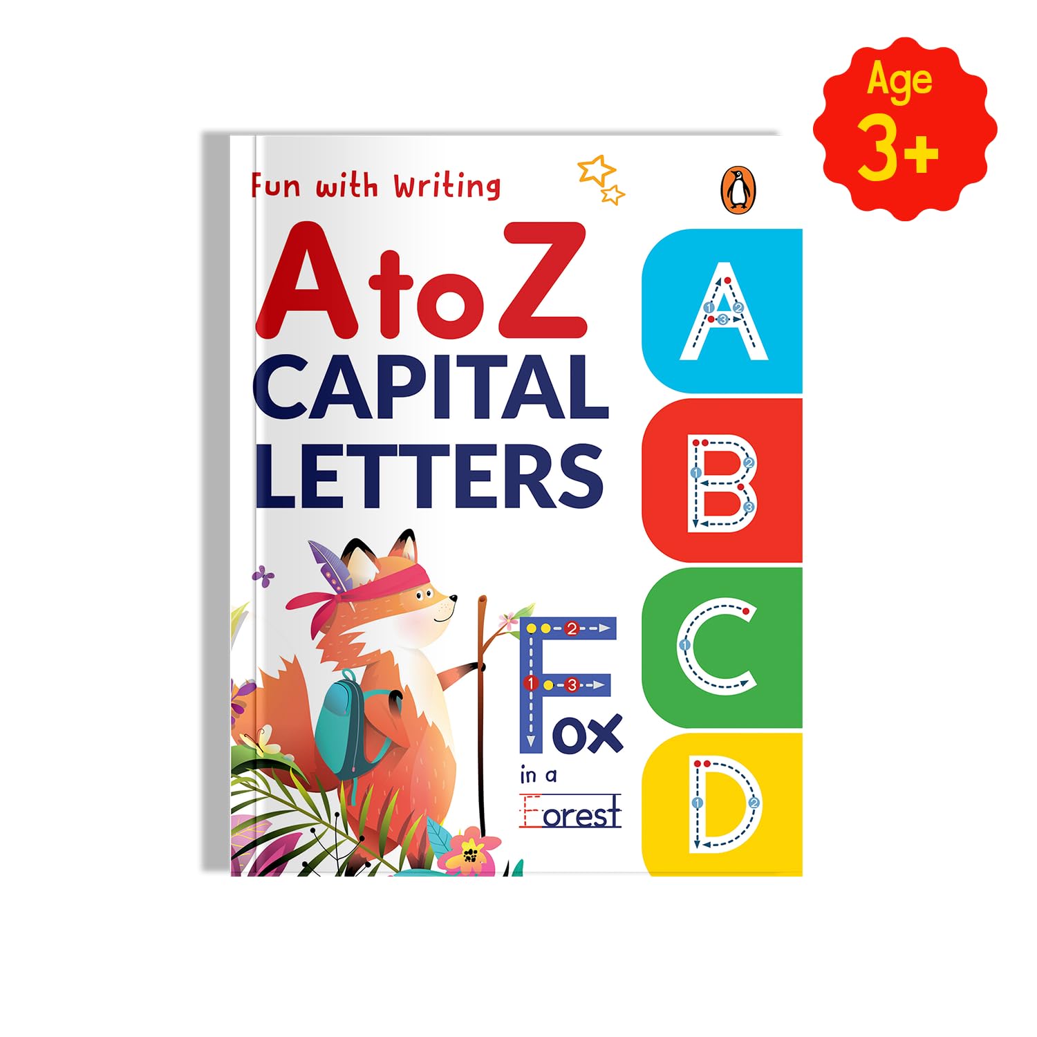 Capital Letters: Fun With Writing: Writing Practice Workbook for Preschool Kids
