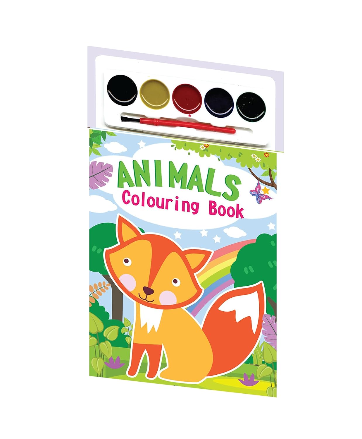 Animal Water Colouring Book