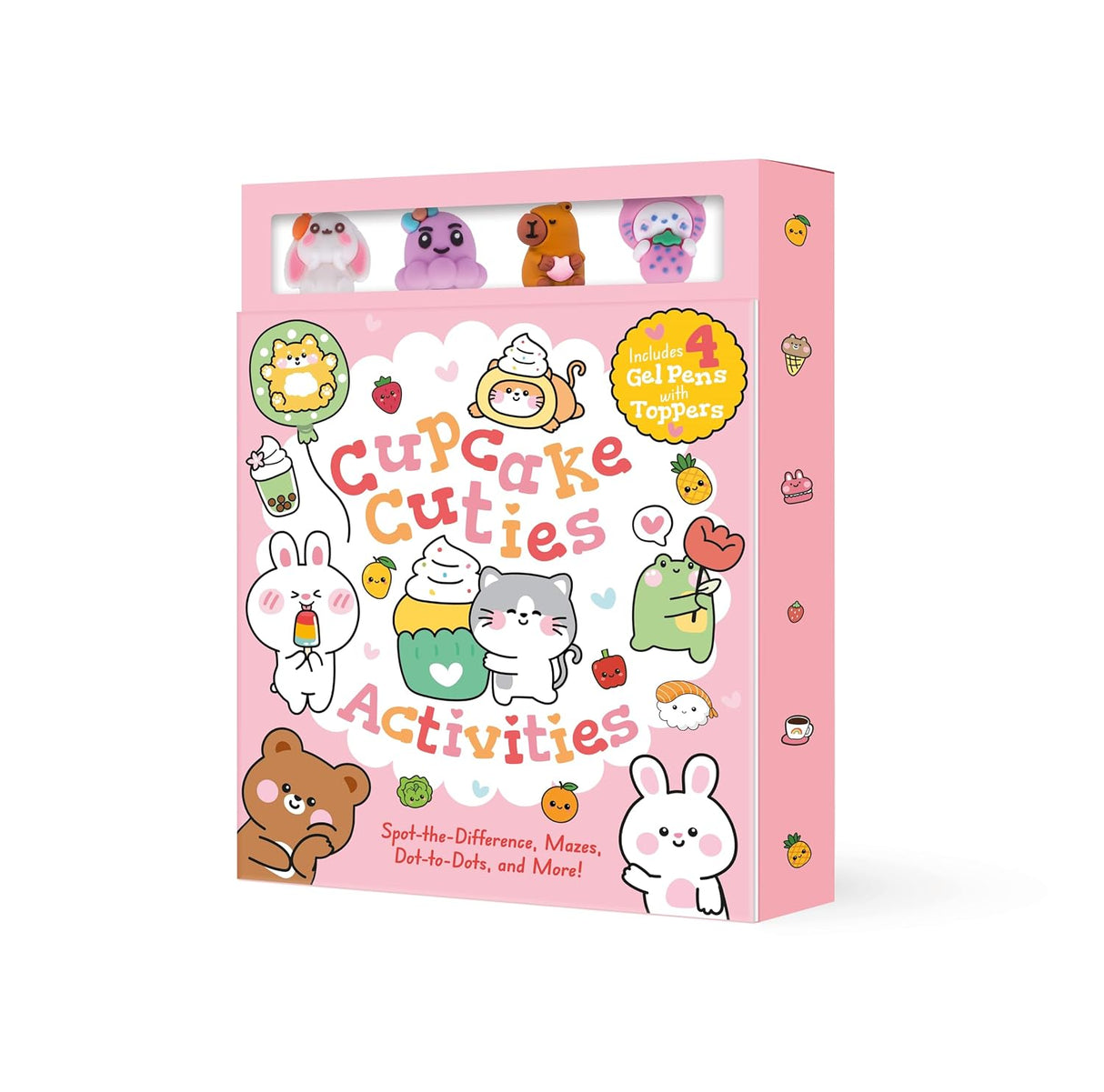 Cupcake Cuties Activities: Includes 4 Gel Pens with Adorable Animal Pen Toppers
