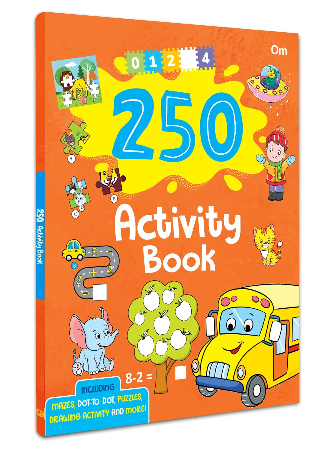 250 Activity Book for Kids: Brain Activity Book for Children