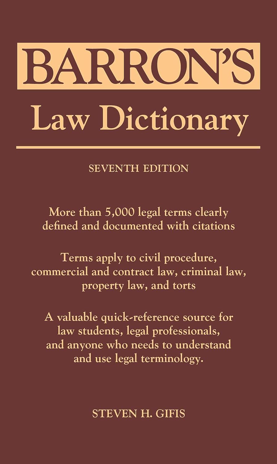 Law dictionary