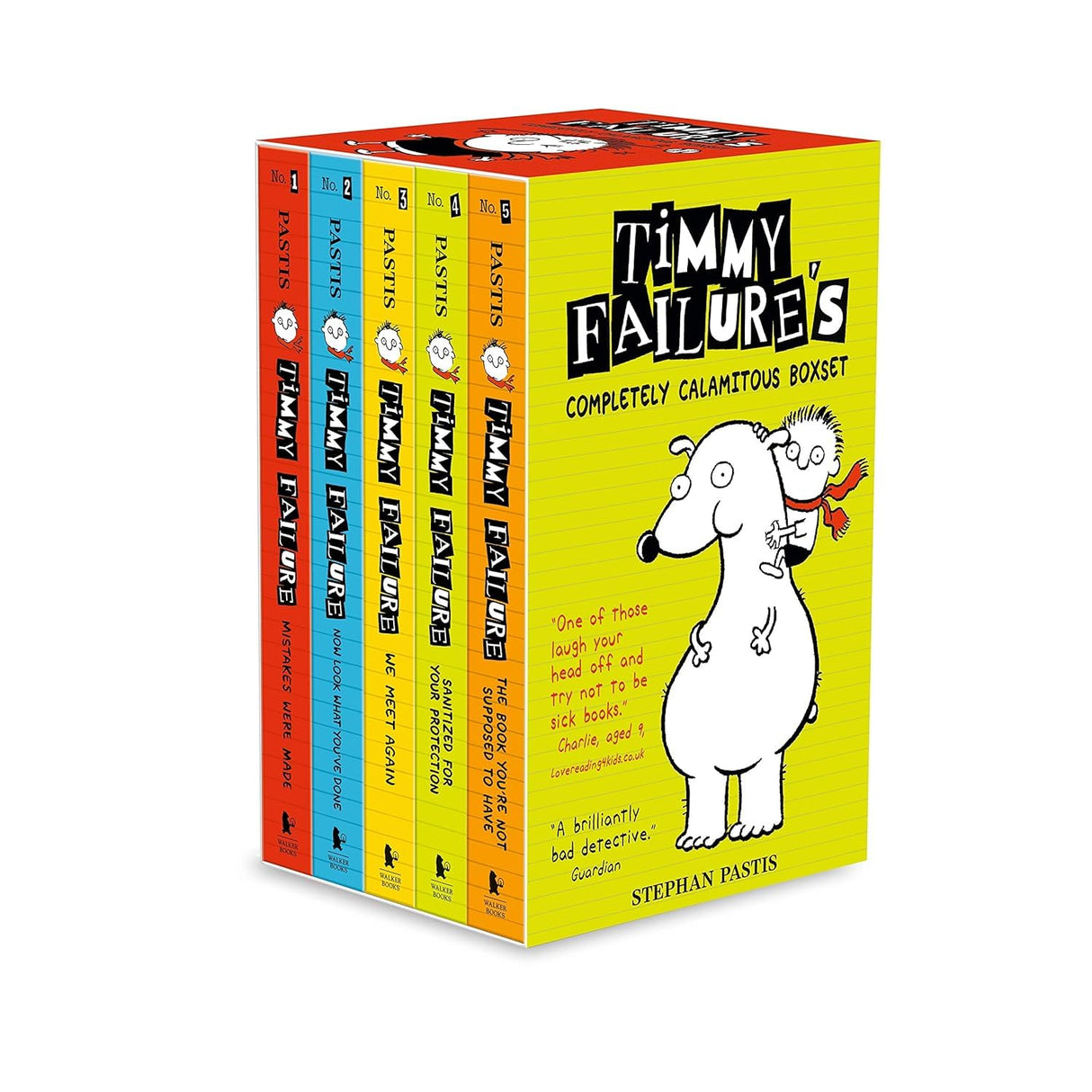 Timmy Failure Boxset 1-5 Books