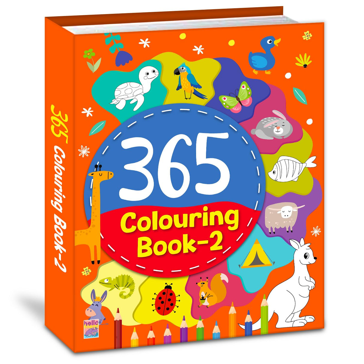 365 Smart Colouring Book for Kids