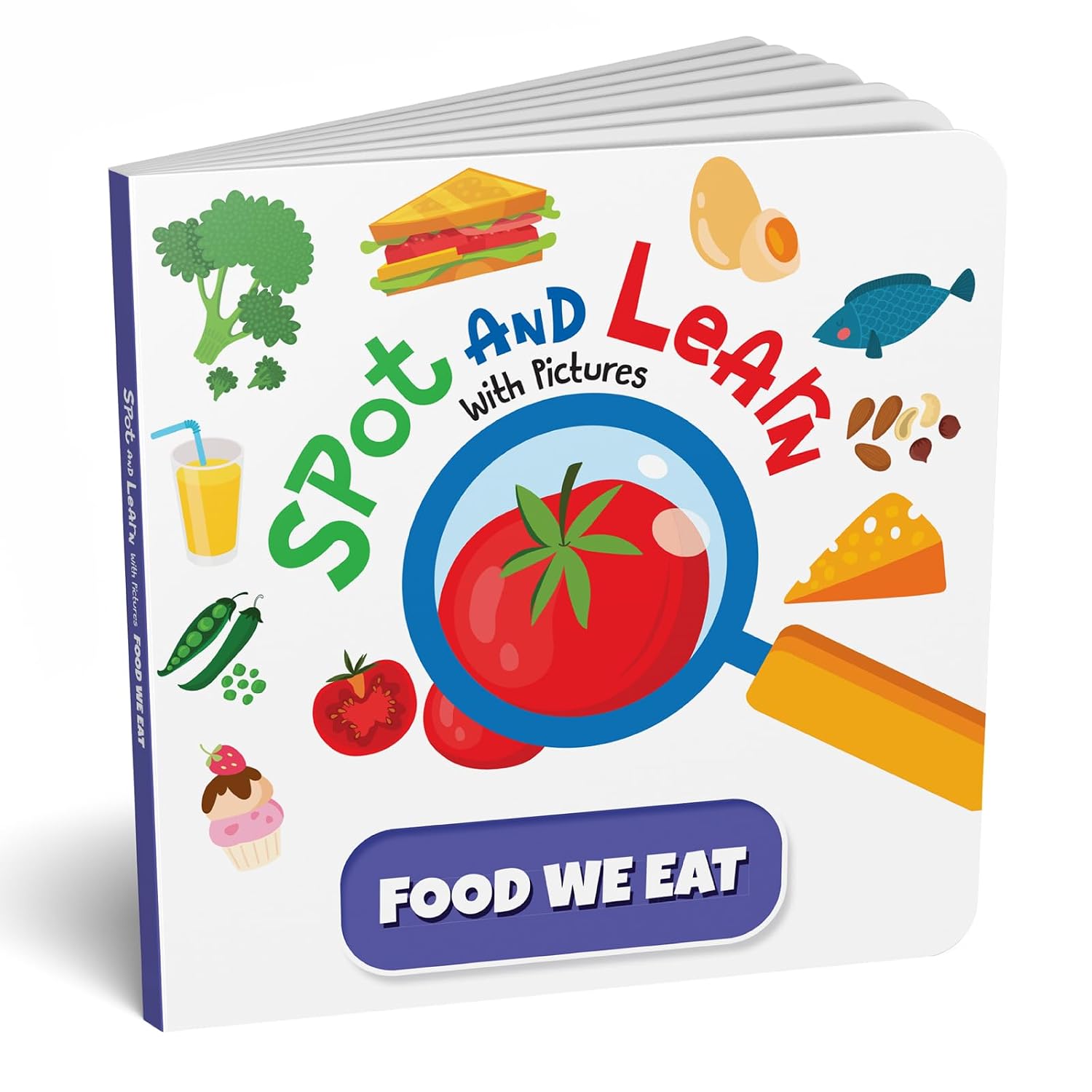 Spot and Learn with Pictures: Food We Eat