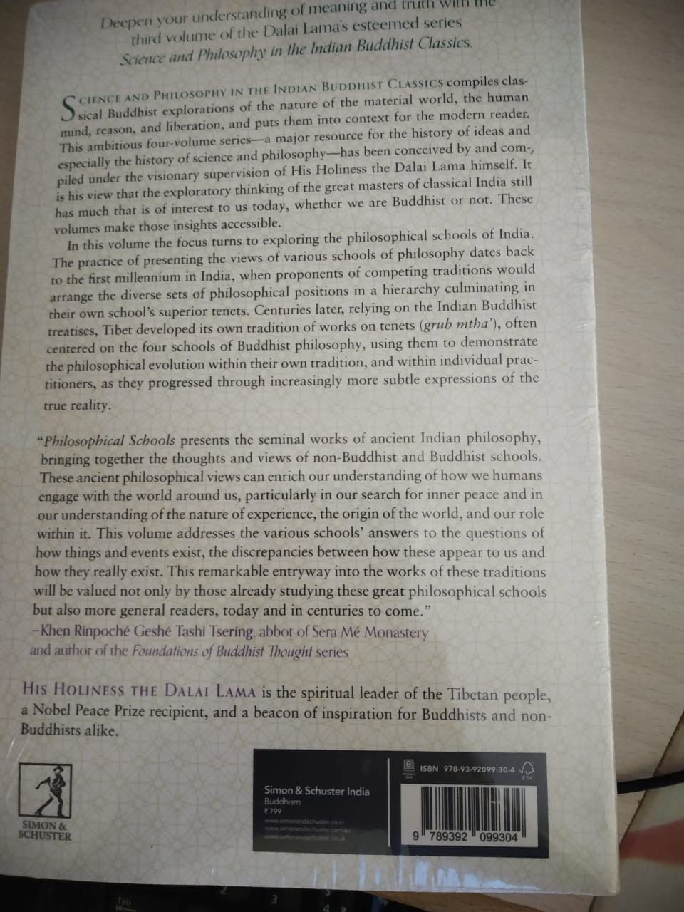 Science and Philosophy in the Indian Buddhist Classics, Vol. 3