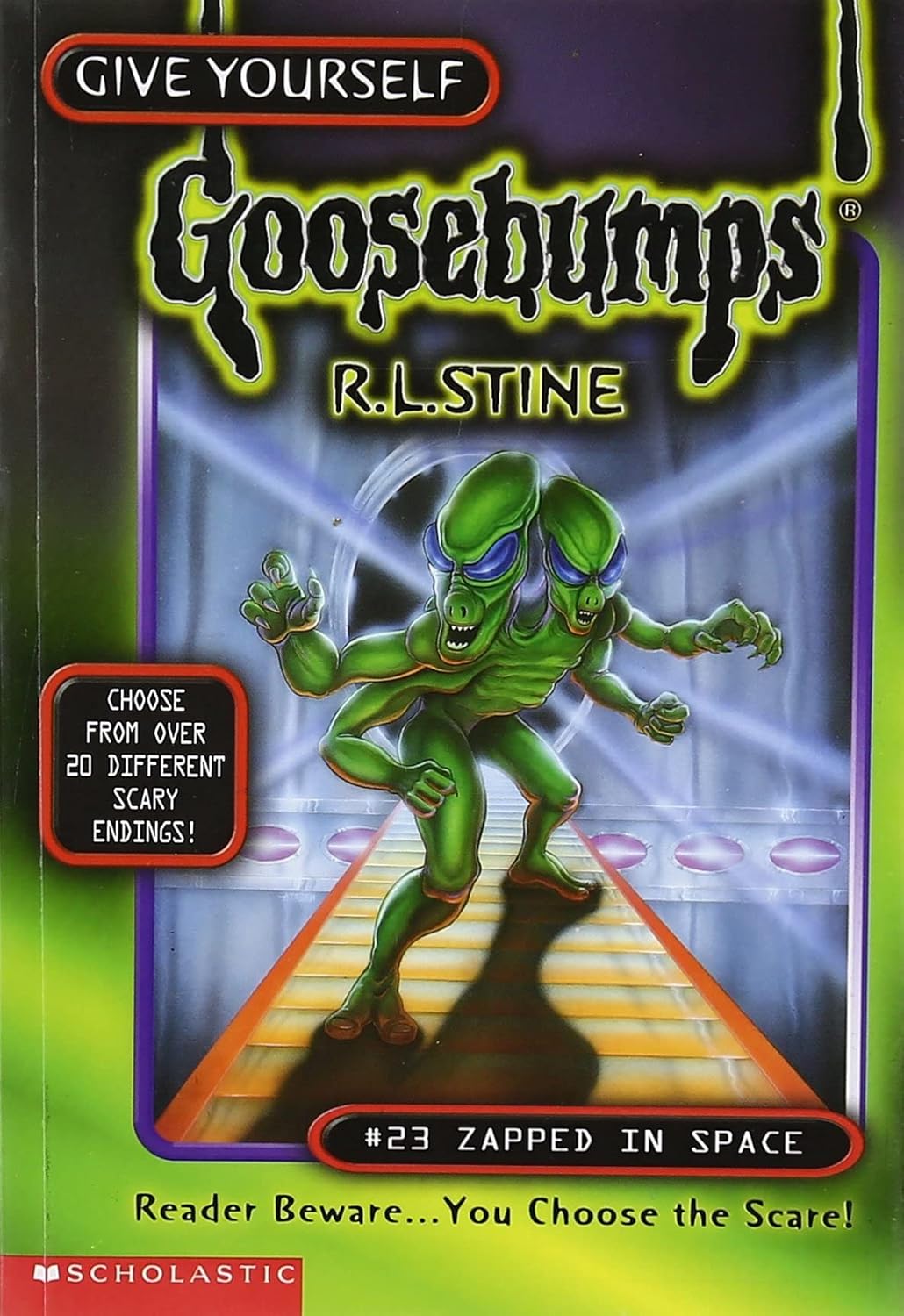 Give Yourself Goosebumps #23: Zapped in Space