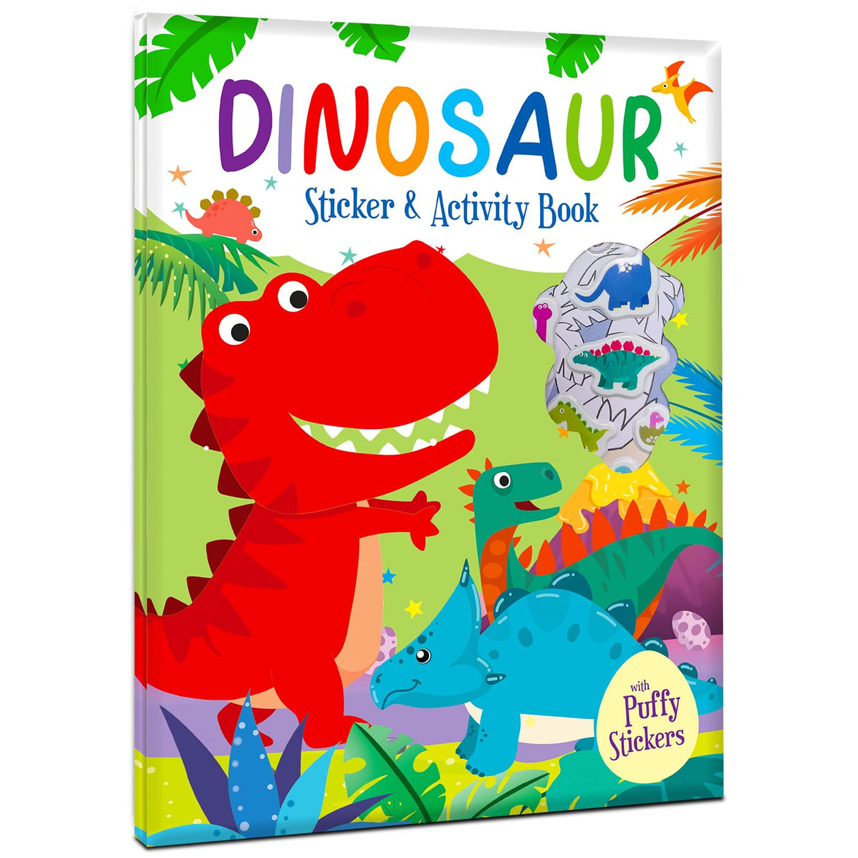 Puffy Stickers Activity Book: Dinosaur