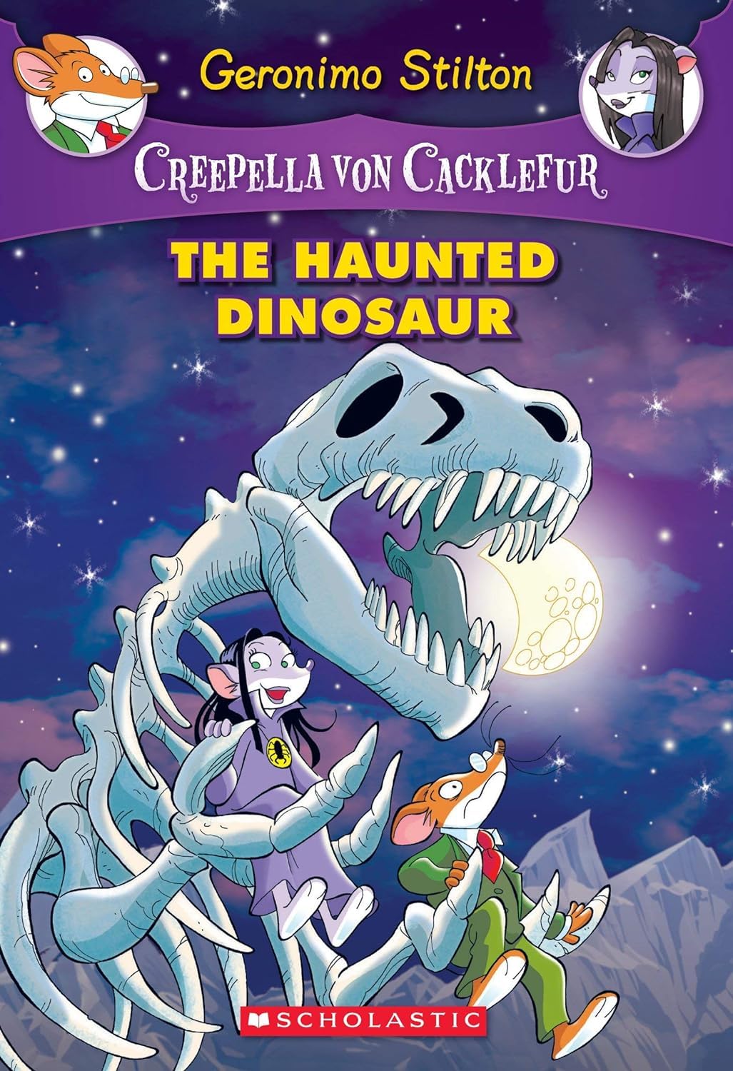 Geronimo Stilton Creepella #9: The Haunted Dinosaur