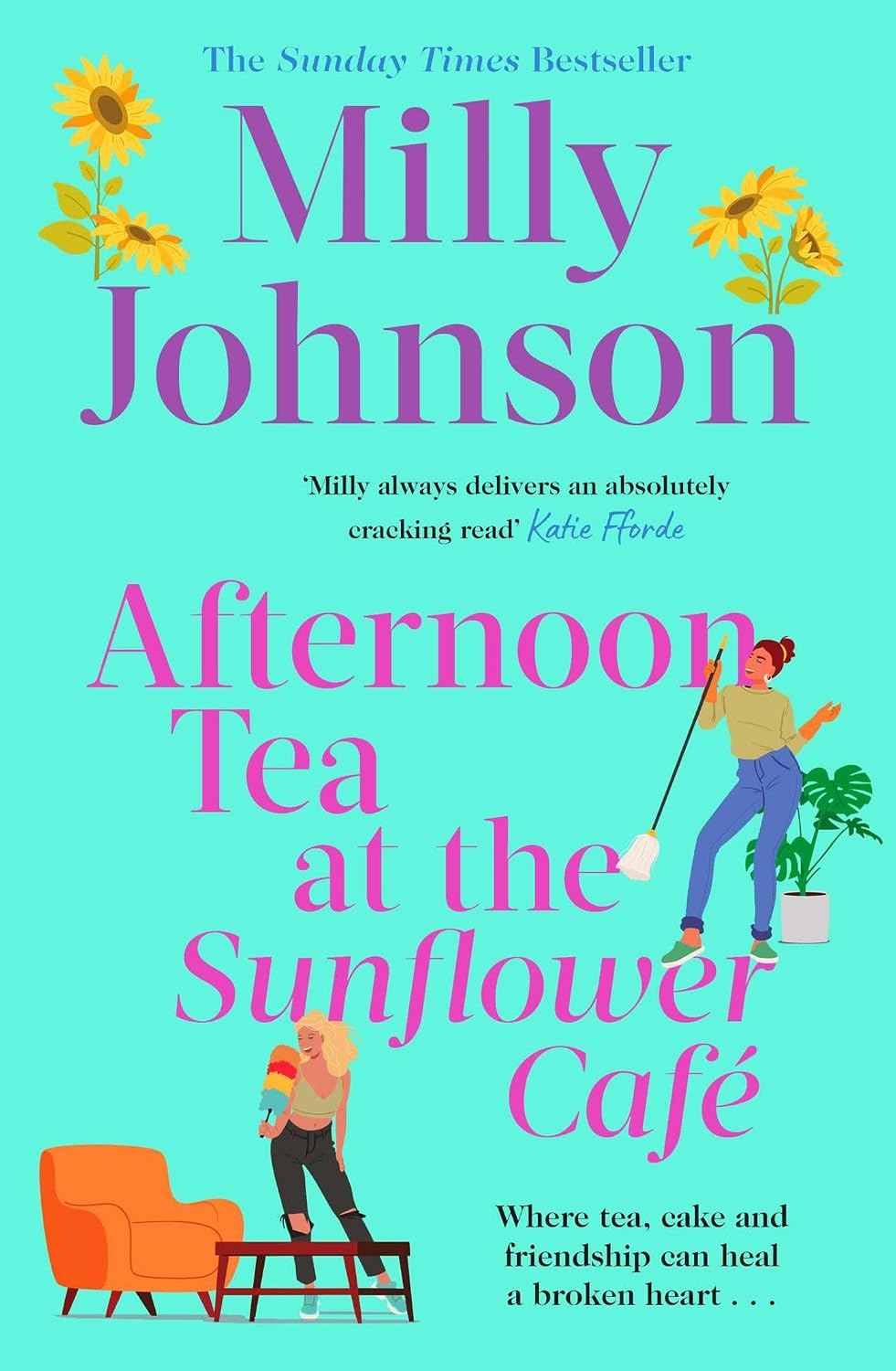 Afternoon tea at the Sunflower Cafe