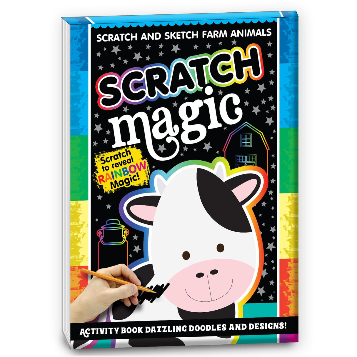 Scratch Magic Colouring Pad with Scratcher