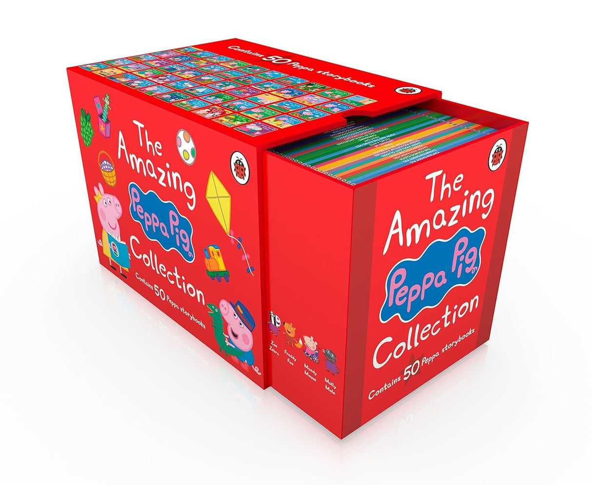 Peppa Pig: The Amazing Collection (red Box) - Contains 50 Peppa Storybooks