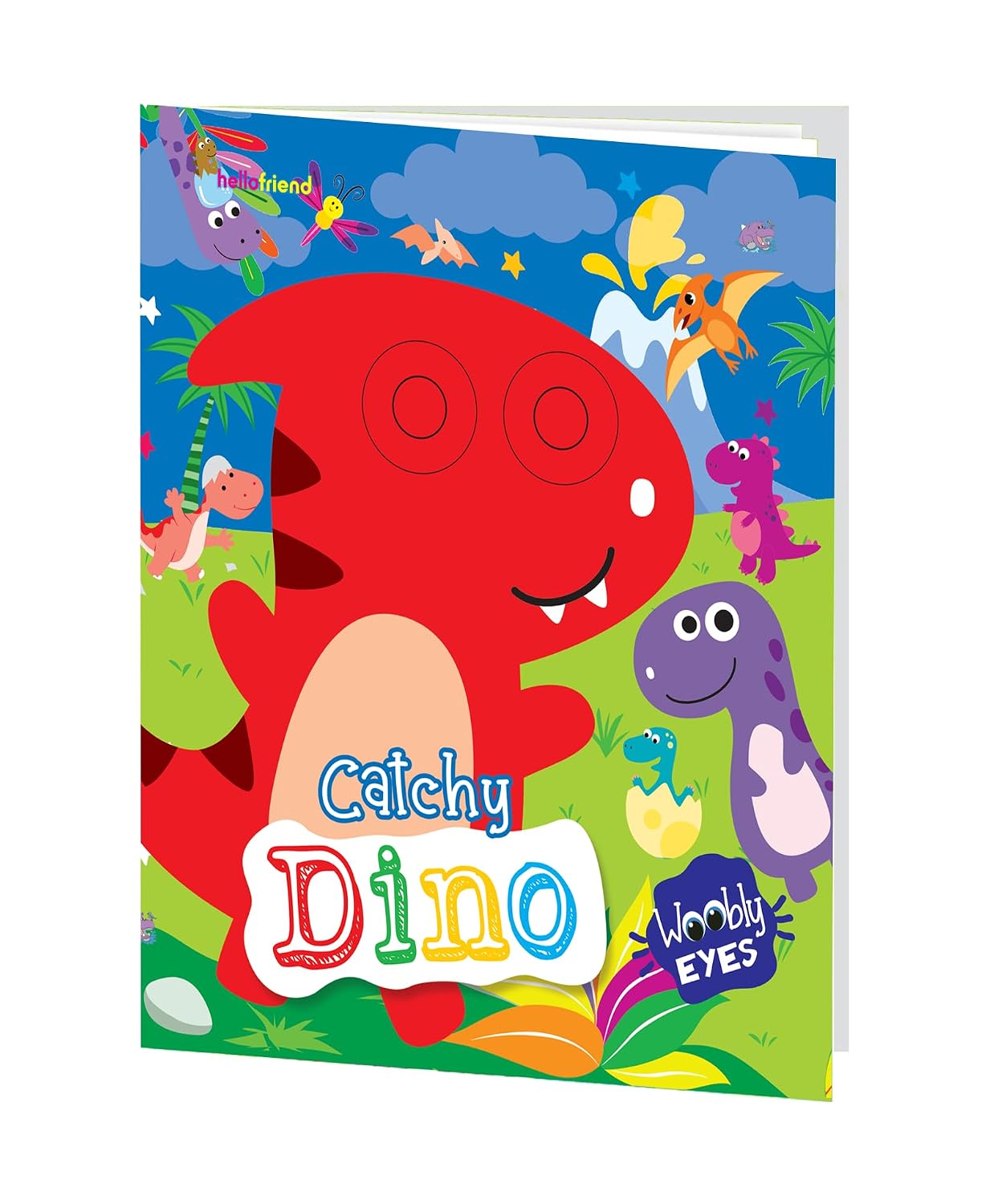 Wobbly Eyes Story Board Book: Catchy Dino