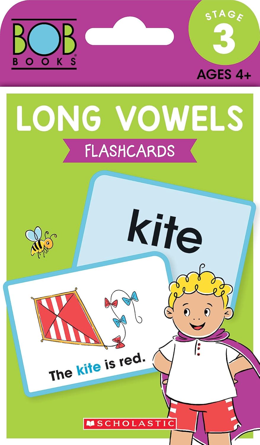Bob Books: Long Vowels Flashcards