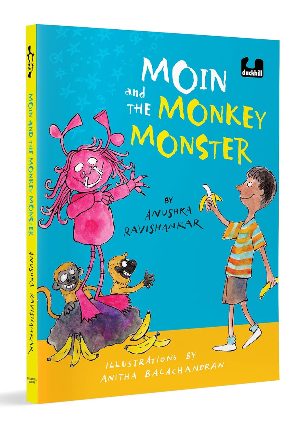 Moin and the Monkey Monster (book 3): a Funny Story of Friendship Between a Boy and a Monster
