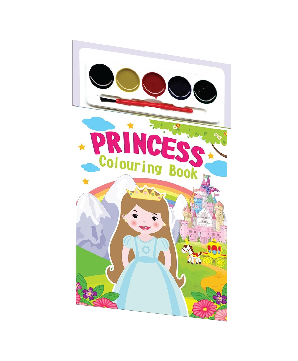 Princess Water Colouring Book