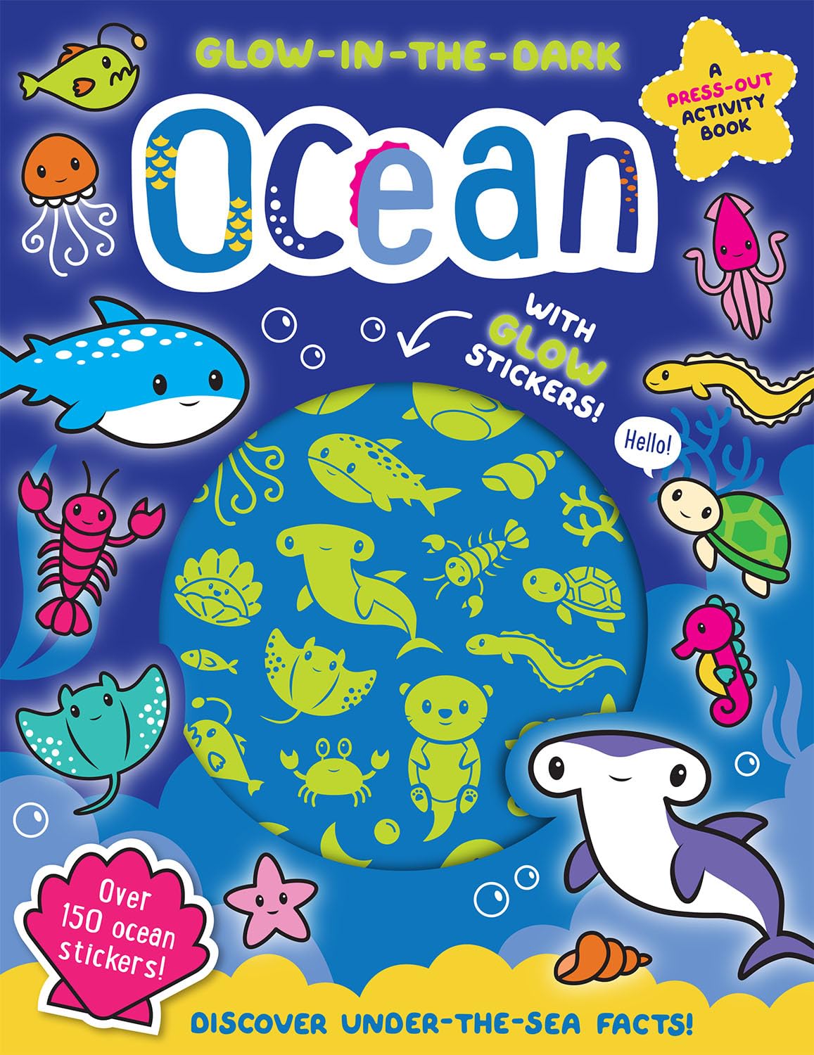 Glow in the Dark Sticker Activity Ocean