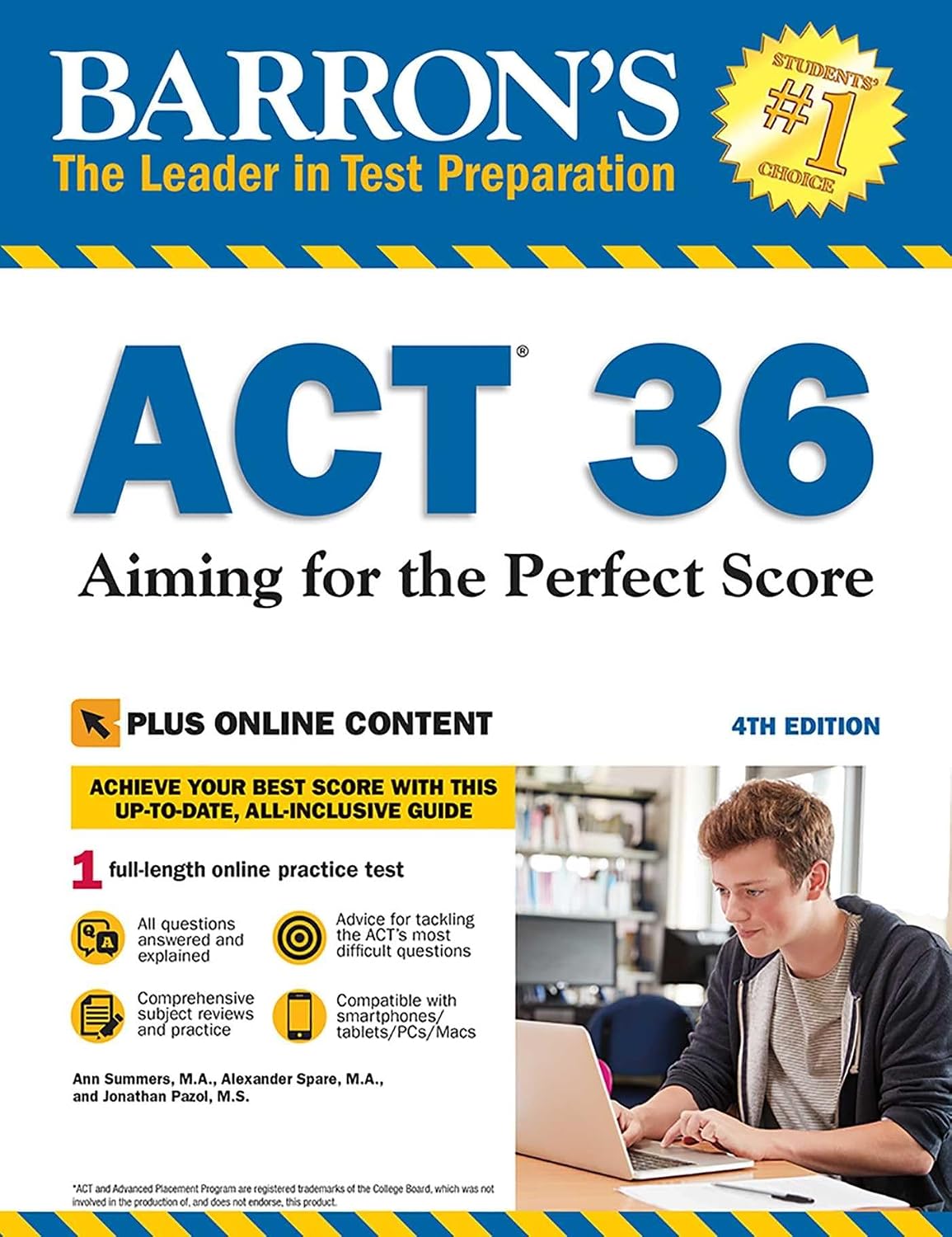Barron's ACT 36 with Online Test: Aiming for the Perfect Score