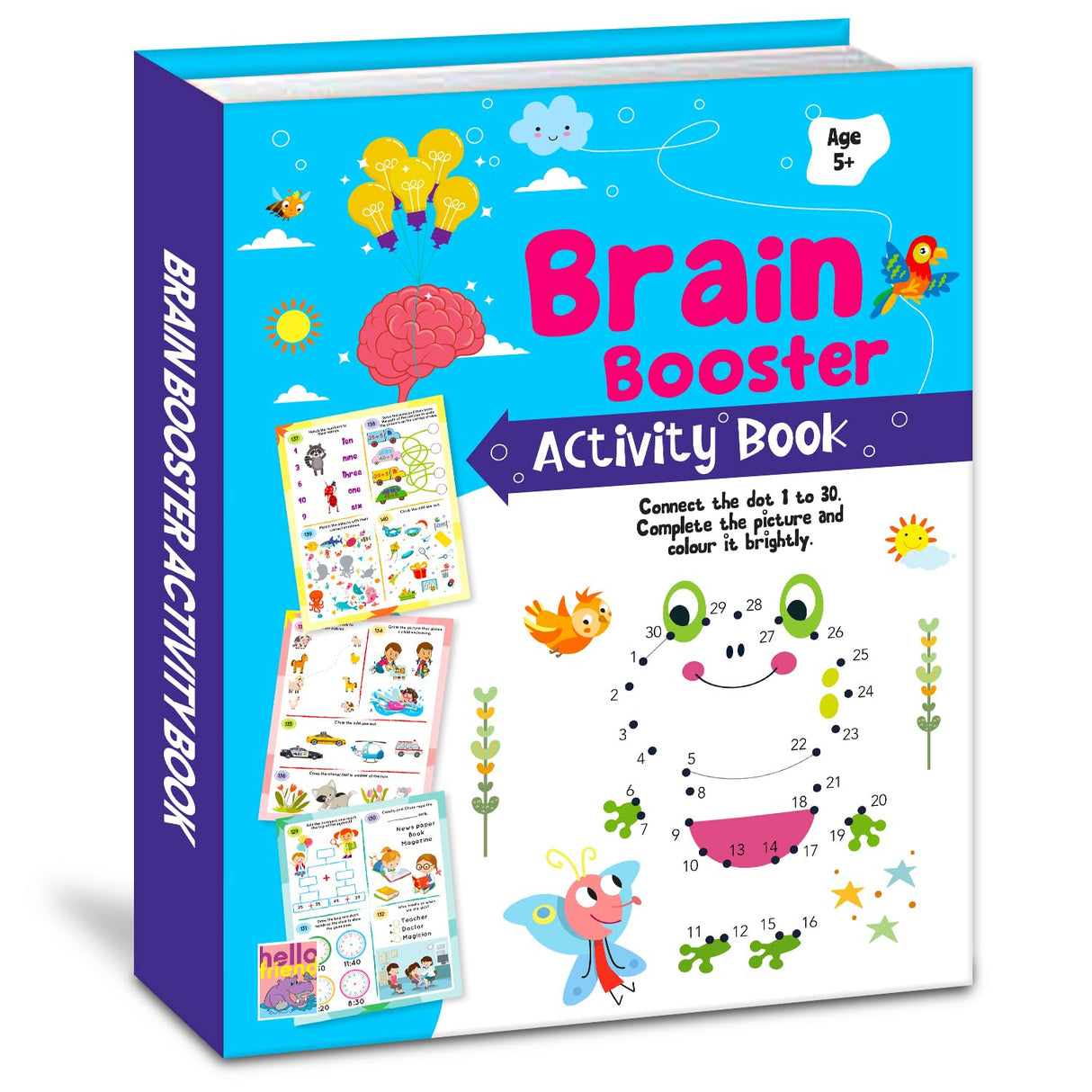 Brain Booster Activity Book for Kids