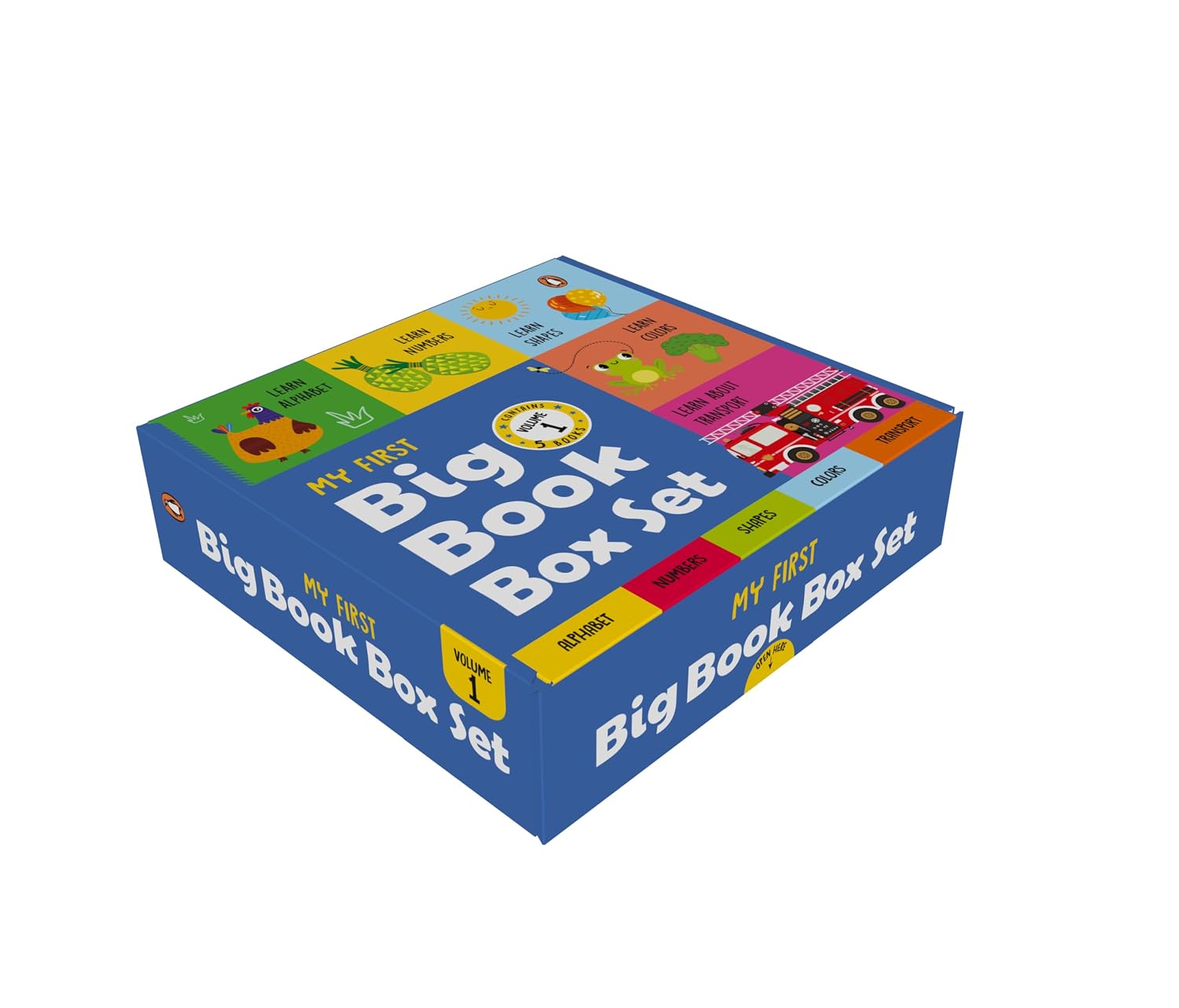 My First Big Book Boxset-volume 1 (5 Books)