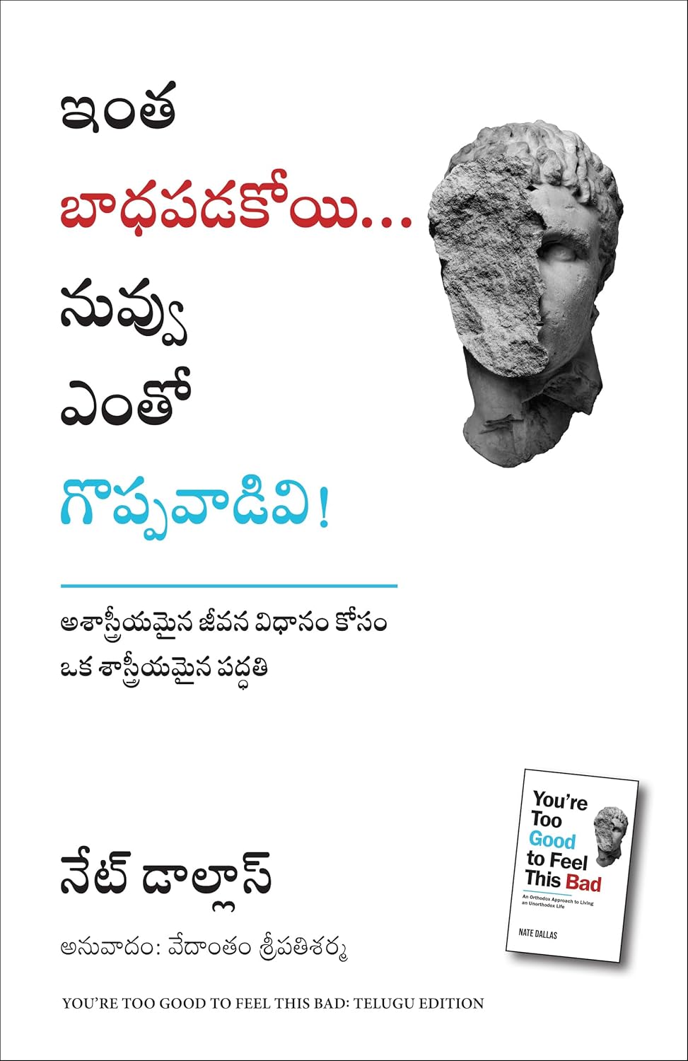 You're Too Good to Feel This Bad- an Orthodox Approach to Living an Unorthodox Life (telugu)