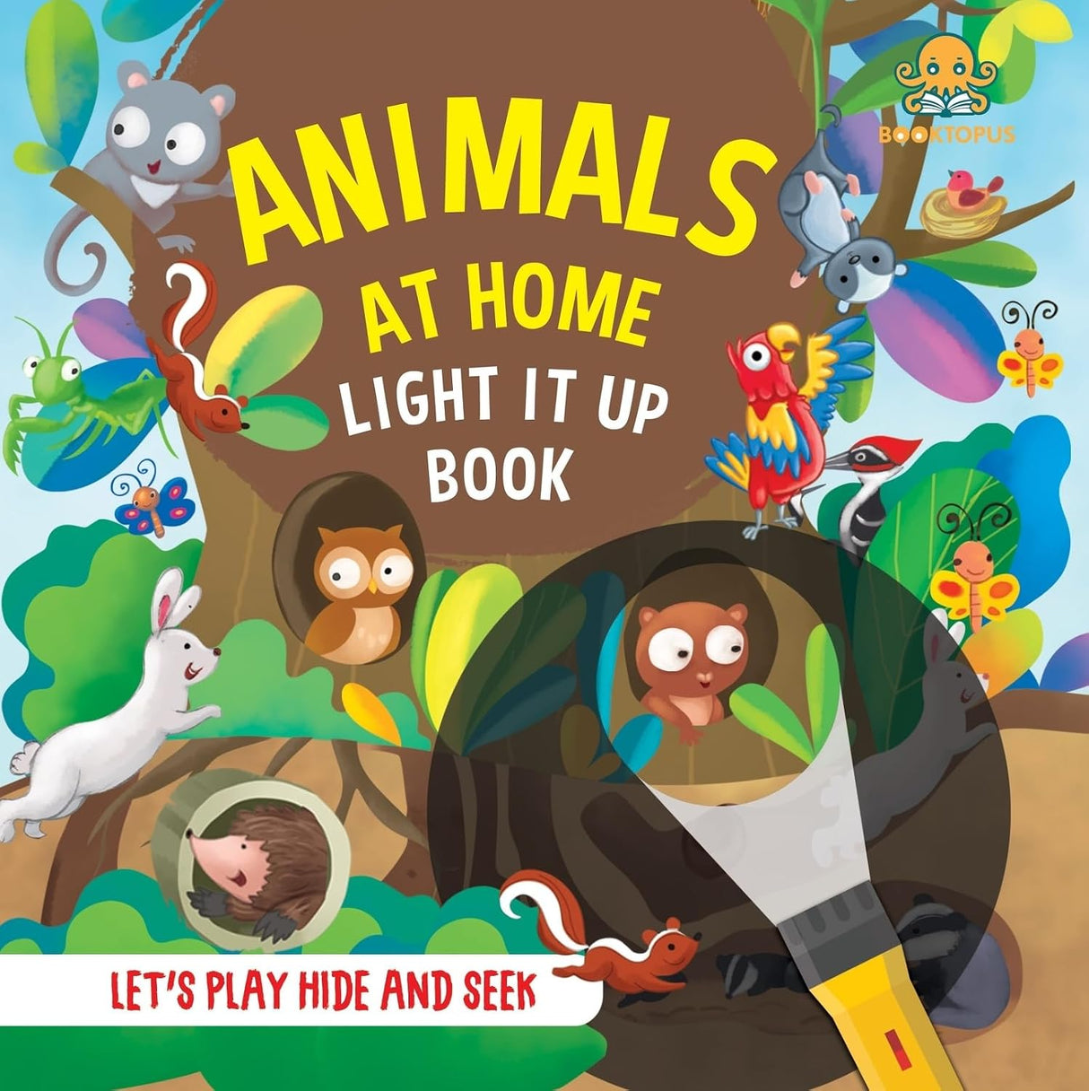 Animals at Home Light it up Book (torch Book)