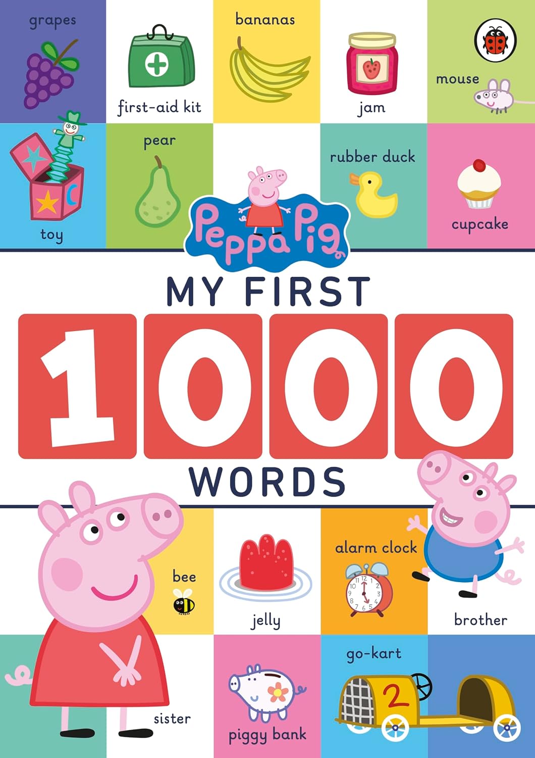 Peppa Pig: My First 1000 Words: Early Learning Words and Picture Book for Kids Age 2+ Years