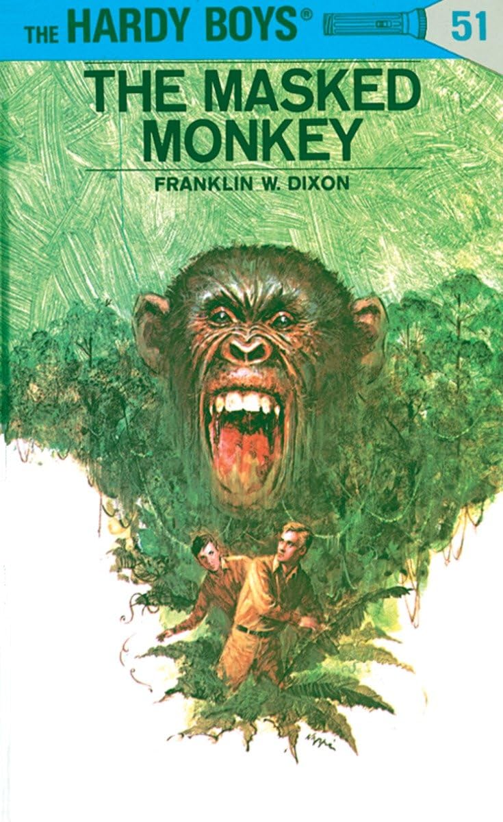 The Masked Monkey: Hardy Boys #51