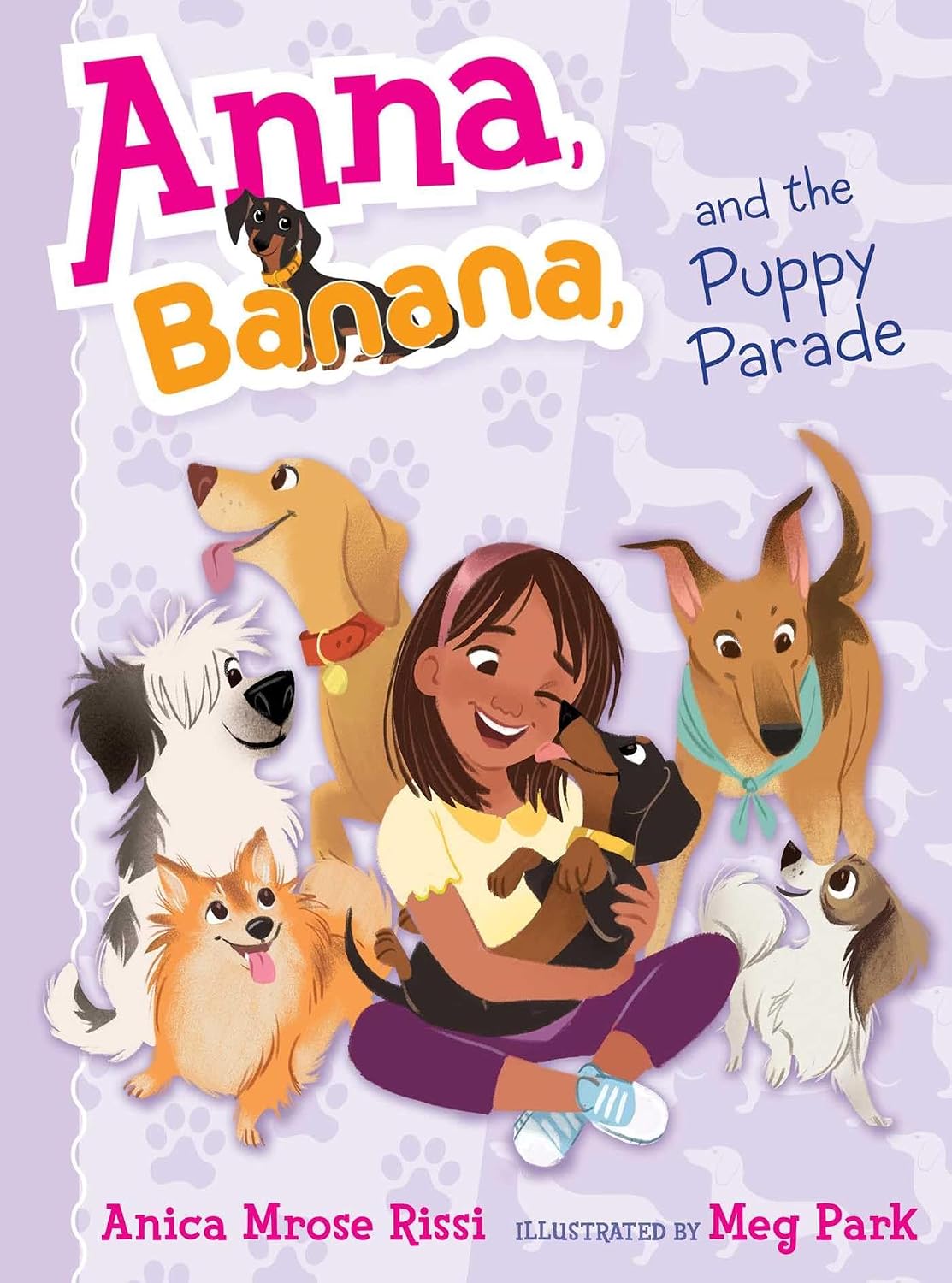 Anna, Banana, and the puppy parade