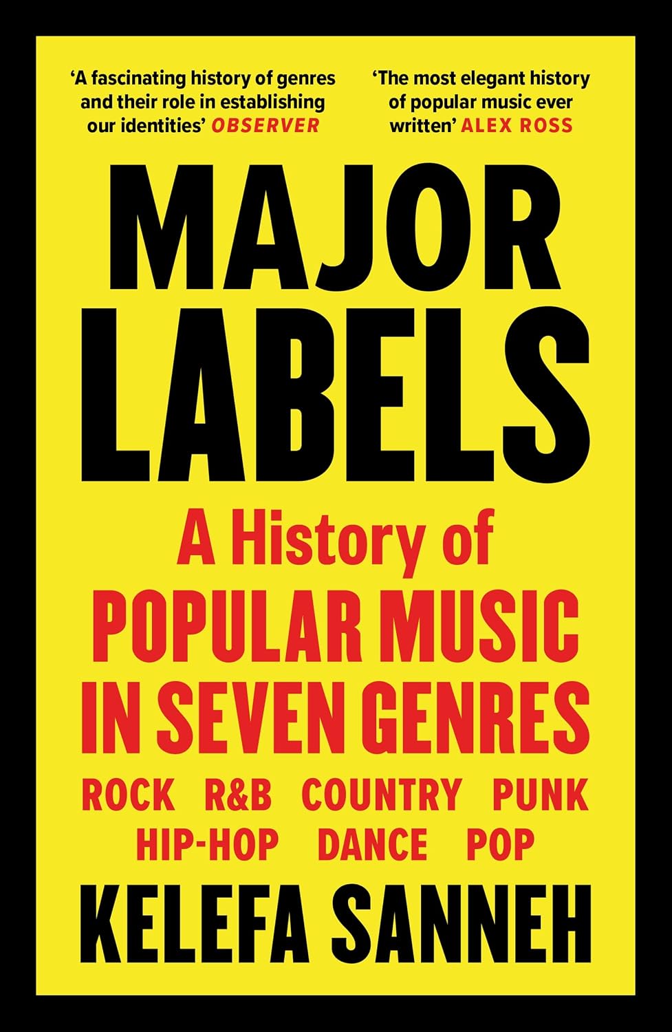 Major Labels: a History of Popular Music in Seven Genres