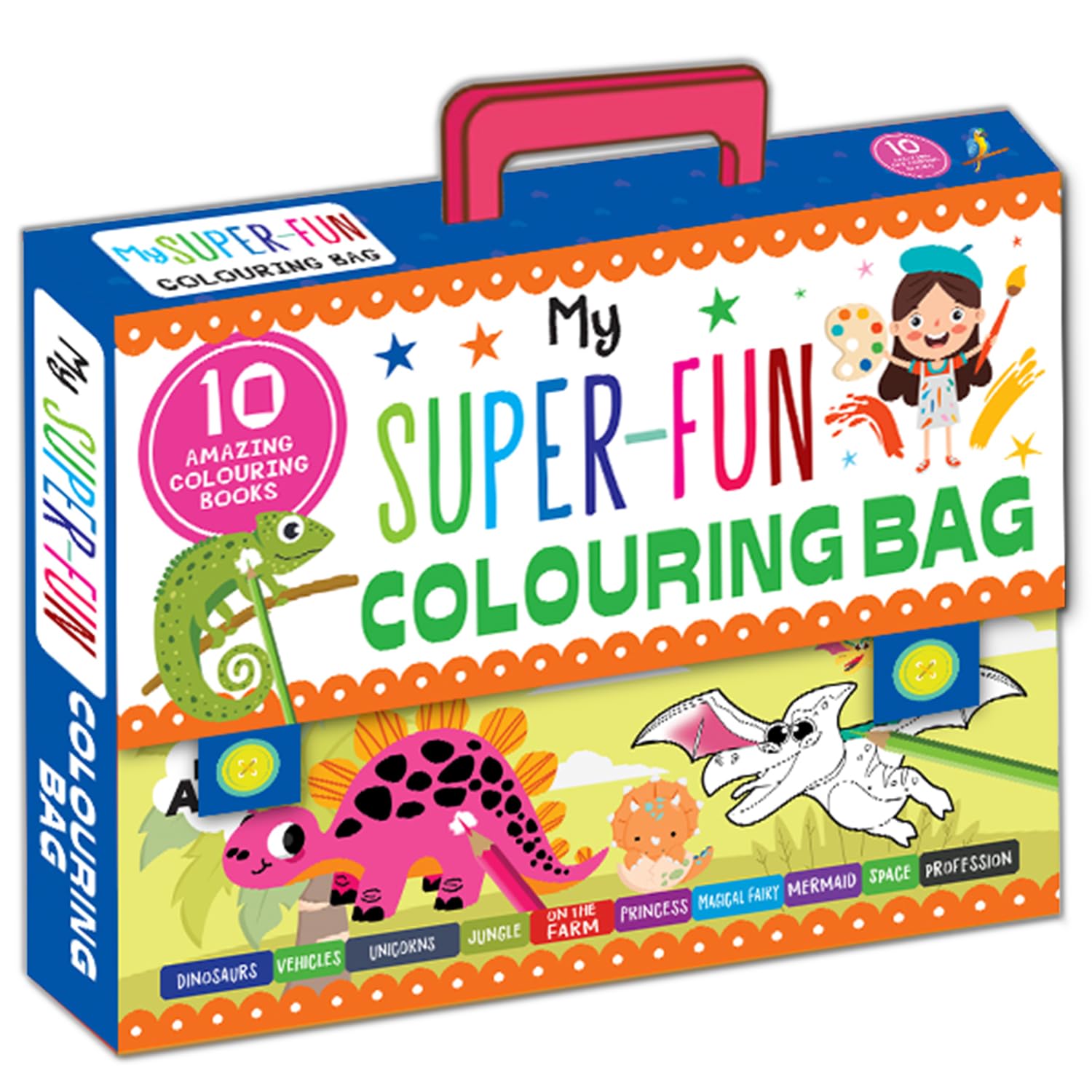 My First 10 Colouring Activity Books Box Set