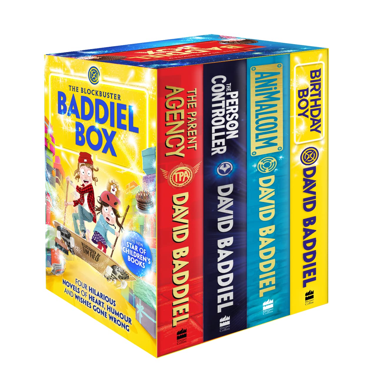 David Baddiel 4 Book Box Set