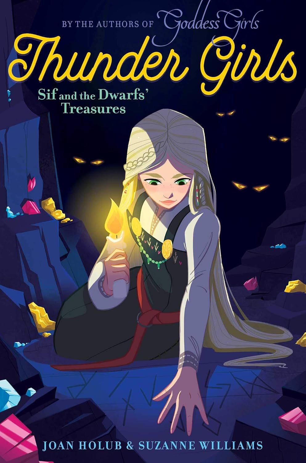 Sif and the dwarfs' treasures