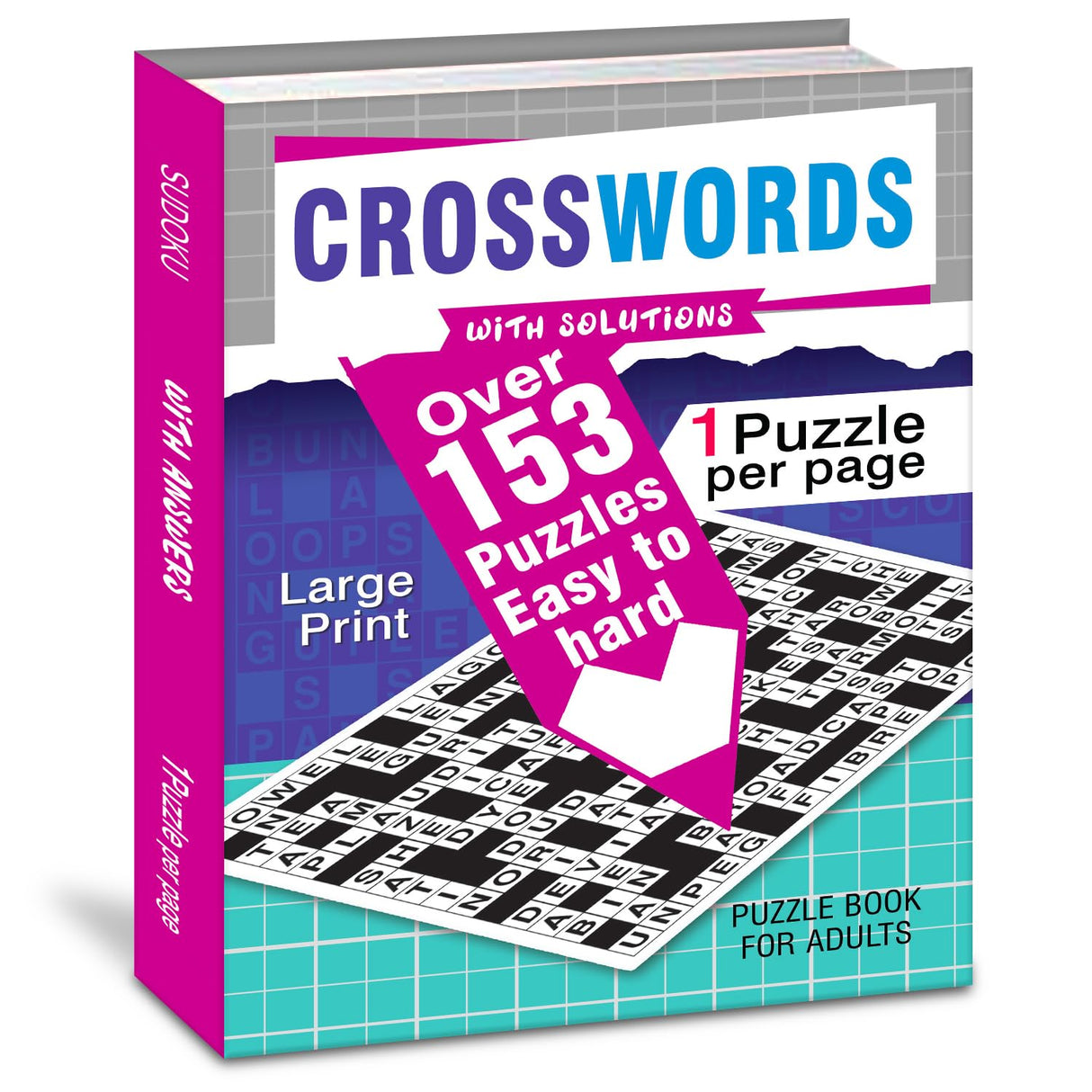 Crossword Puzzles Book with Solutions