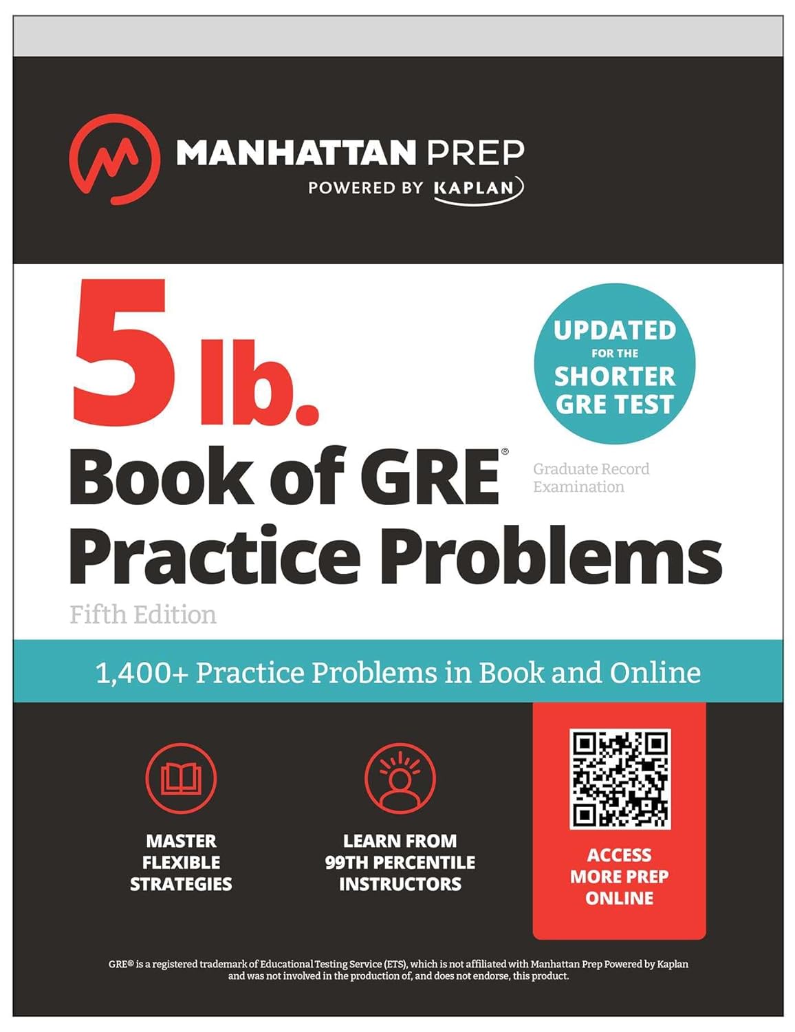 5 Lb. Book of Gre Practice Problems