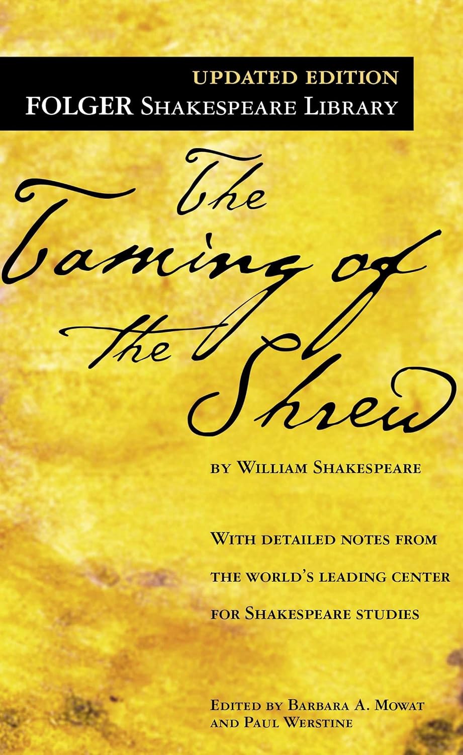 The Taming of the Shrew (New Folger Library Shakespeare)