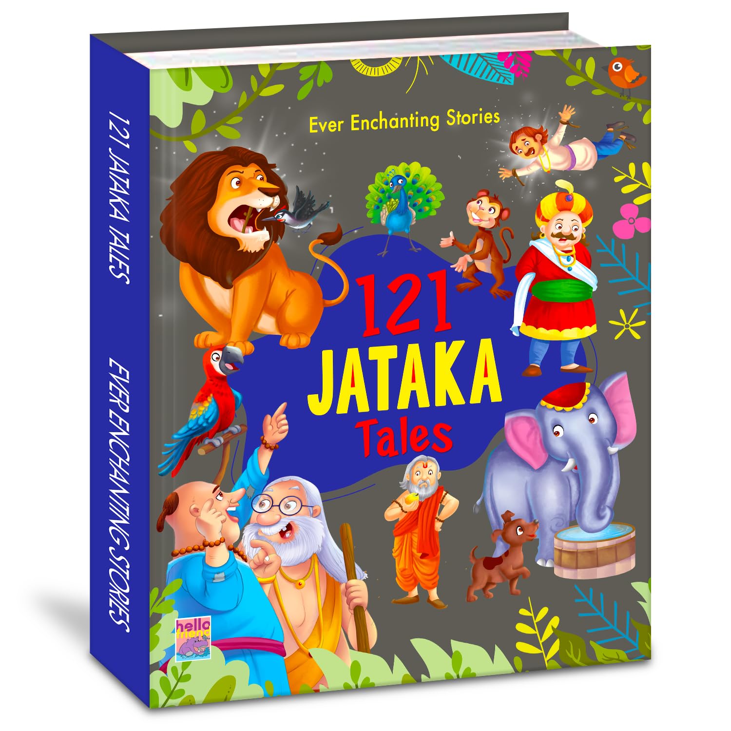 121 Jataka Tales - Illustrated Story Books for Kids and Childrens - Bedtime Traditional Short Stories With Colourful Pictures in English