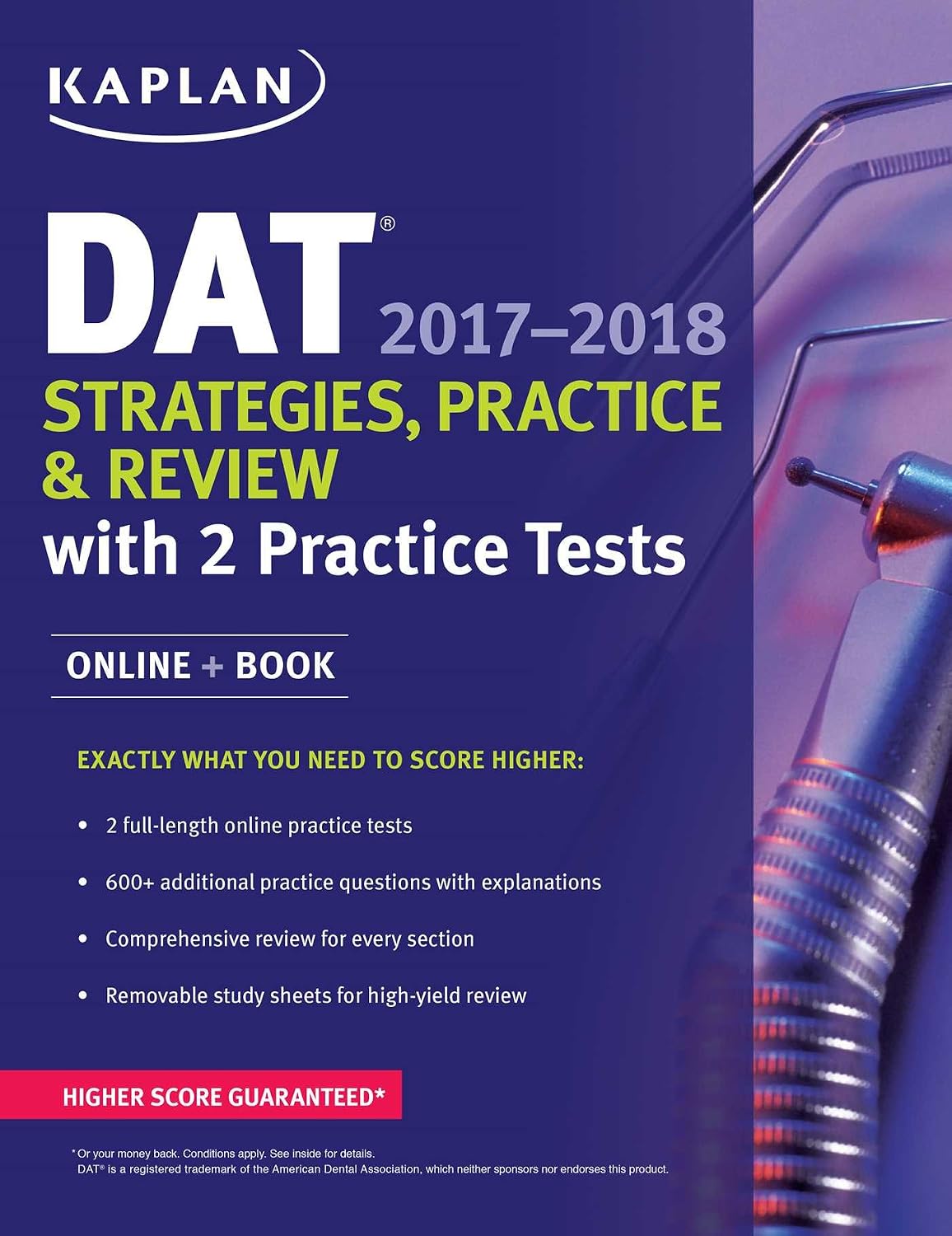 DAT 2017-2018: strategies, practice and review