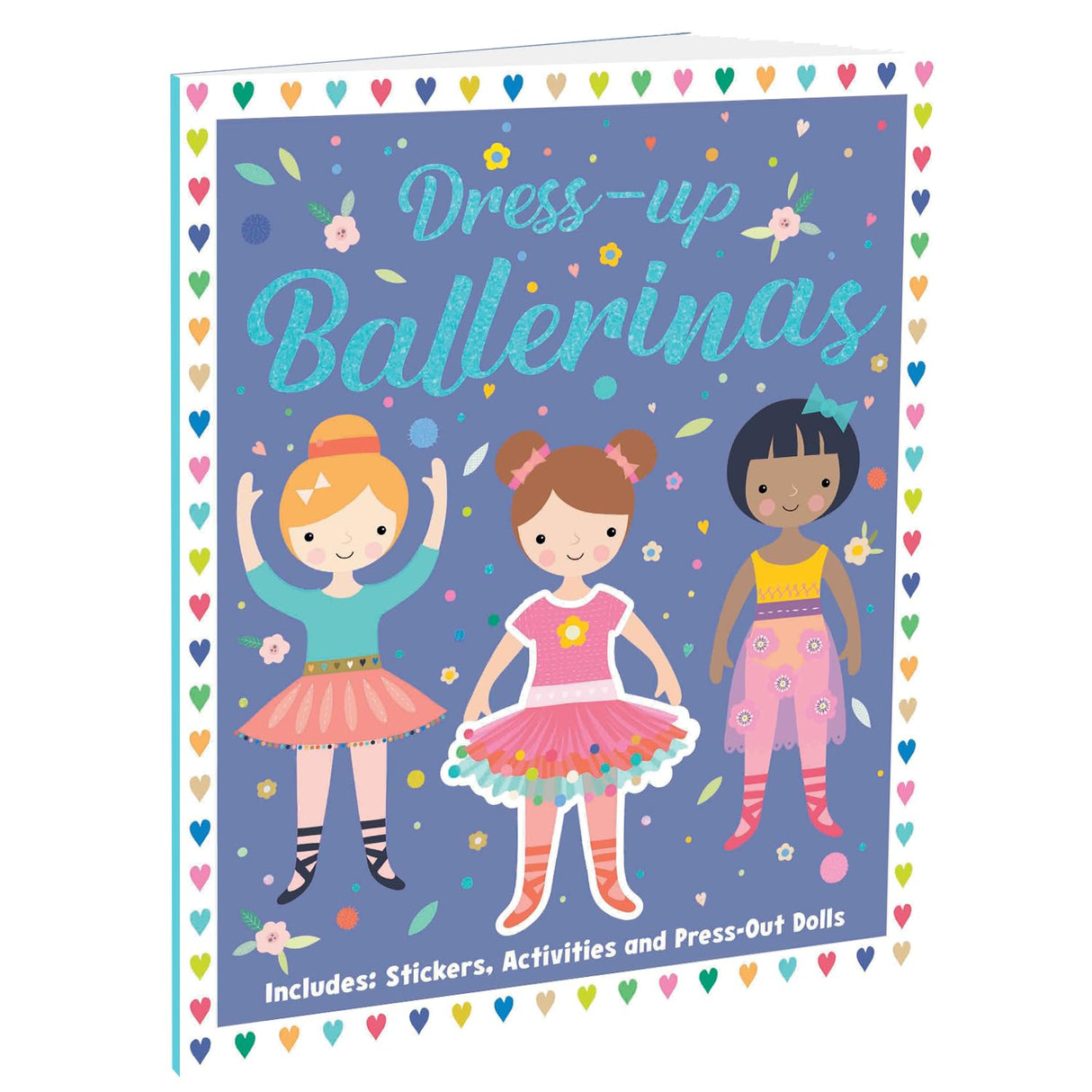 Sticker Dress-up Book - Create Your Own Sticker Outfits for These Beautiful Ballerinas