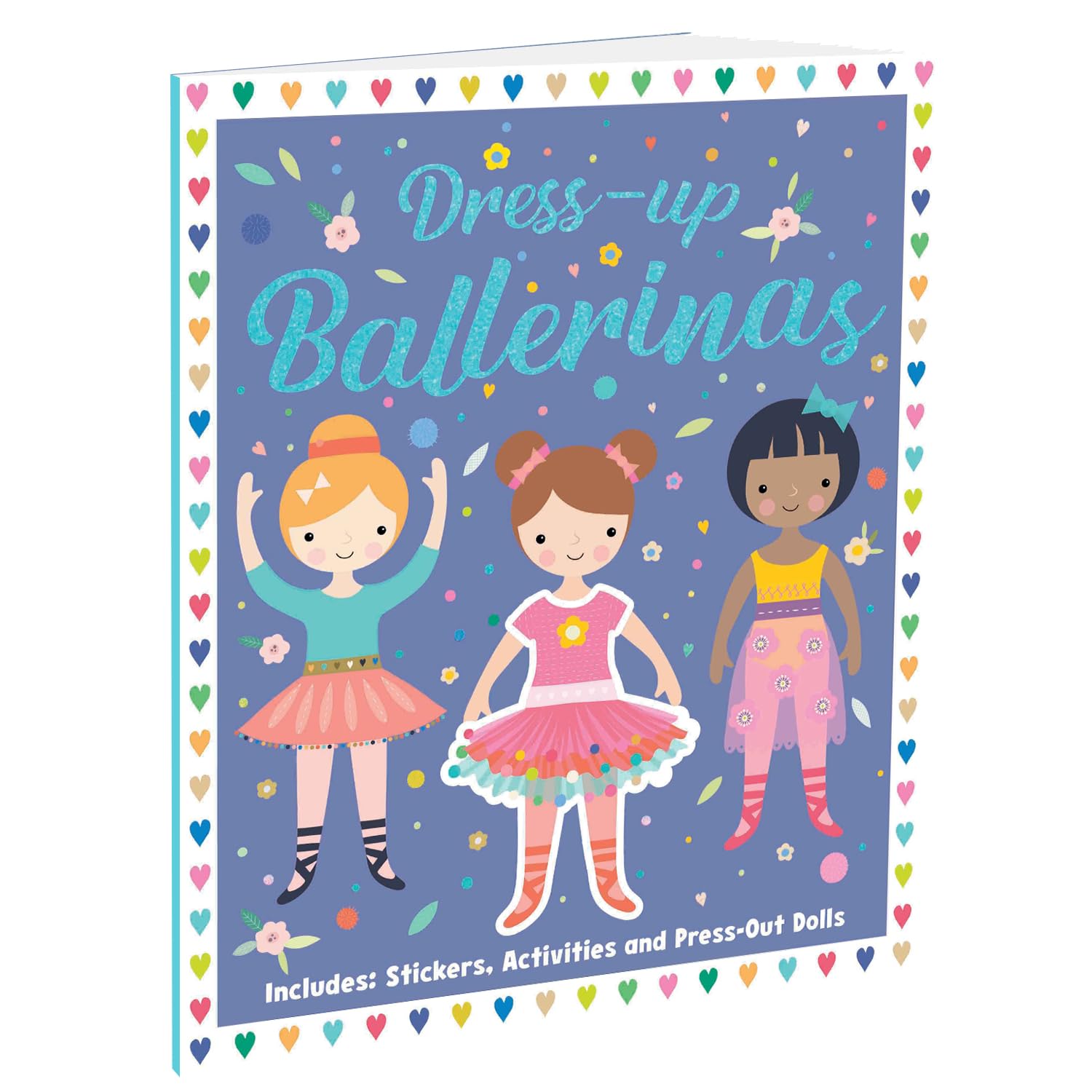 Sticker Dress-up Book - Create Your Own Sticker Outfits for These Beautiful Ballerinas