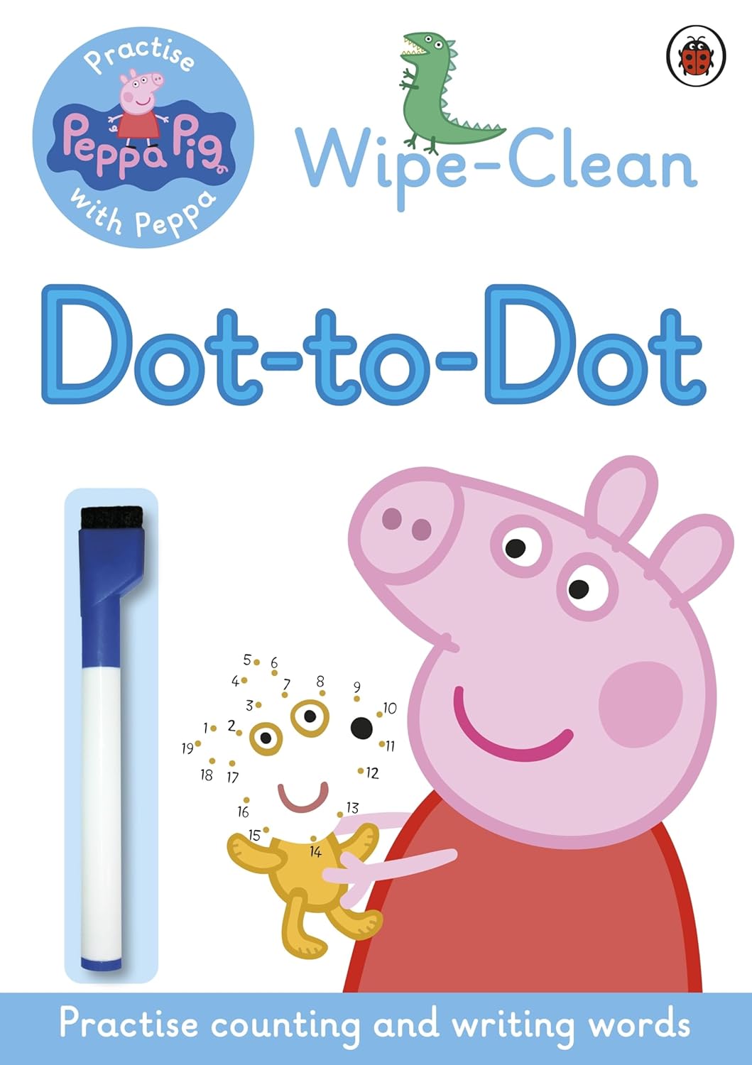Peppa Pig: Practise With Peppa: Wipe-clean Dot-to-dot