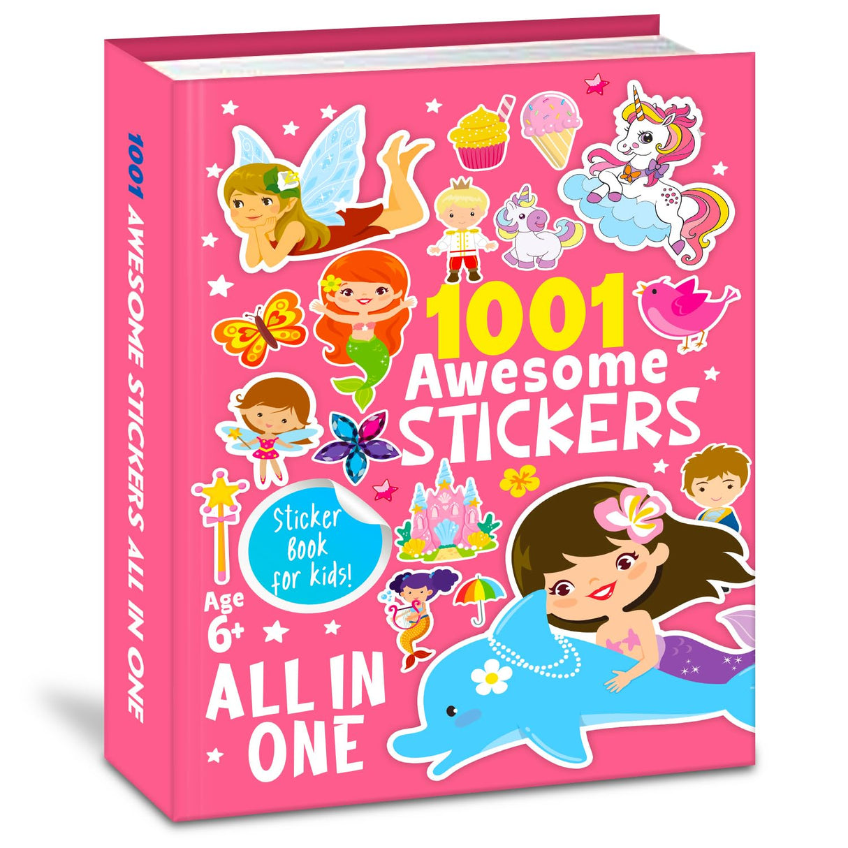 1001 Early Learning Coloring All-In-One Stickers Brain Booster Educational Activity Book